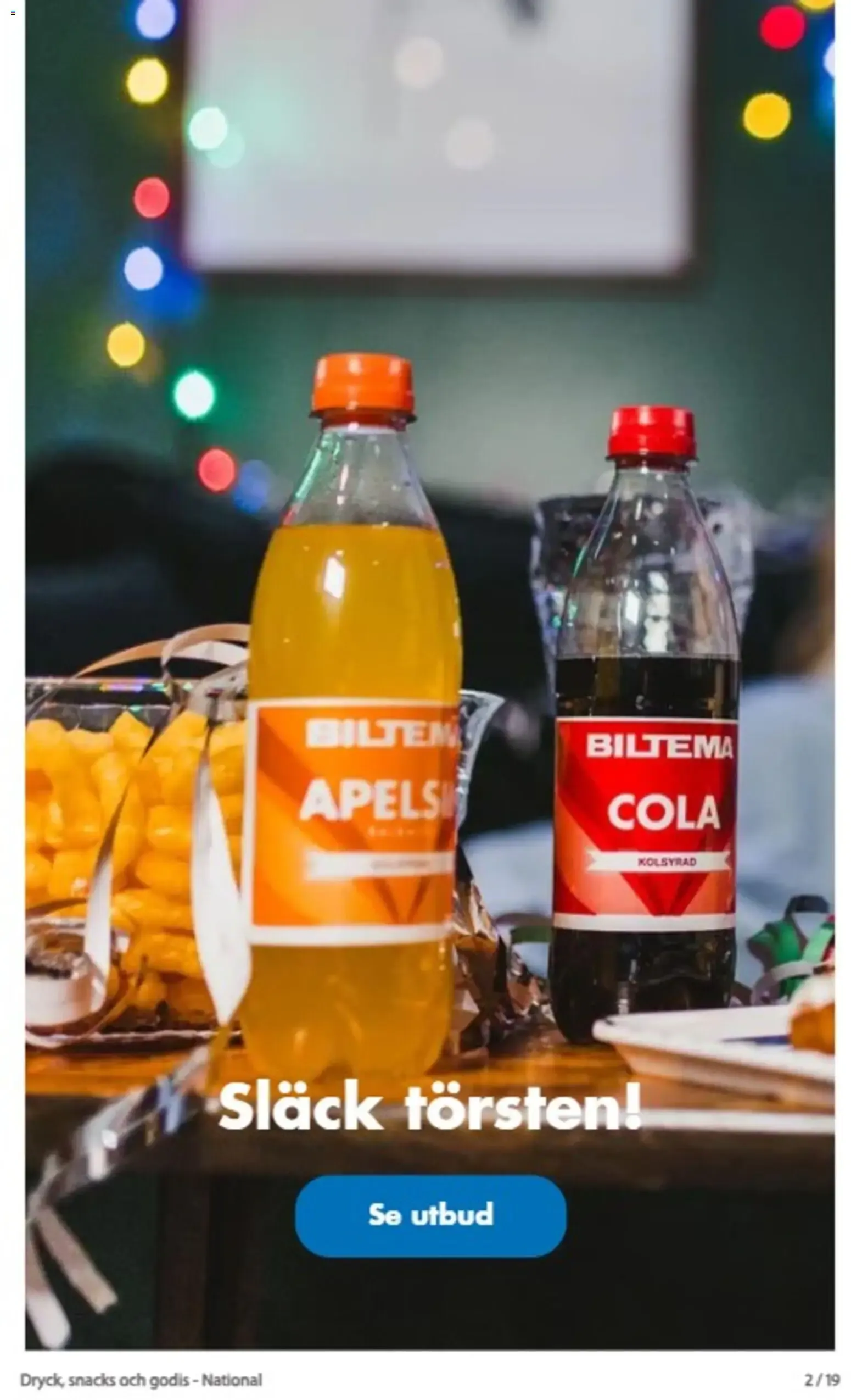 Biltema: Allt för helgmyset! från 21 augusti till 31 december 2026 - Reklamblad sidor 2