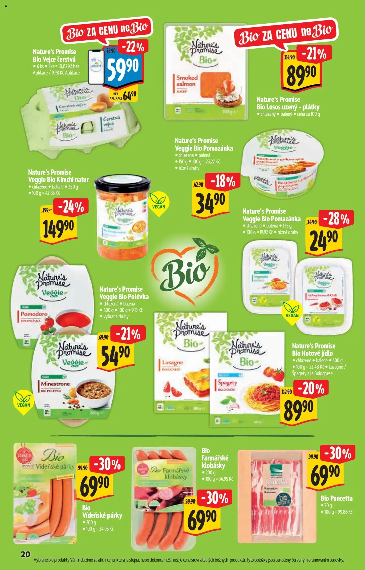 Albert katalog - Hypermarket - Bio od 02.09.2026 - Akční leták - 2. září 29. září 2026 - Page 20