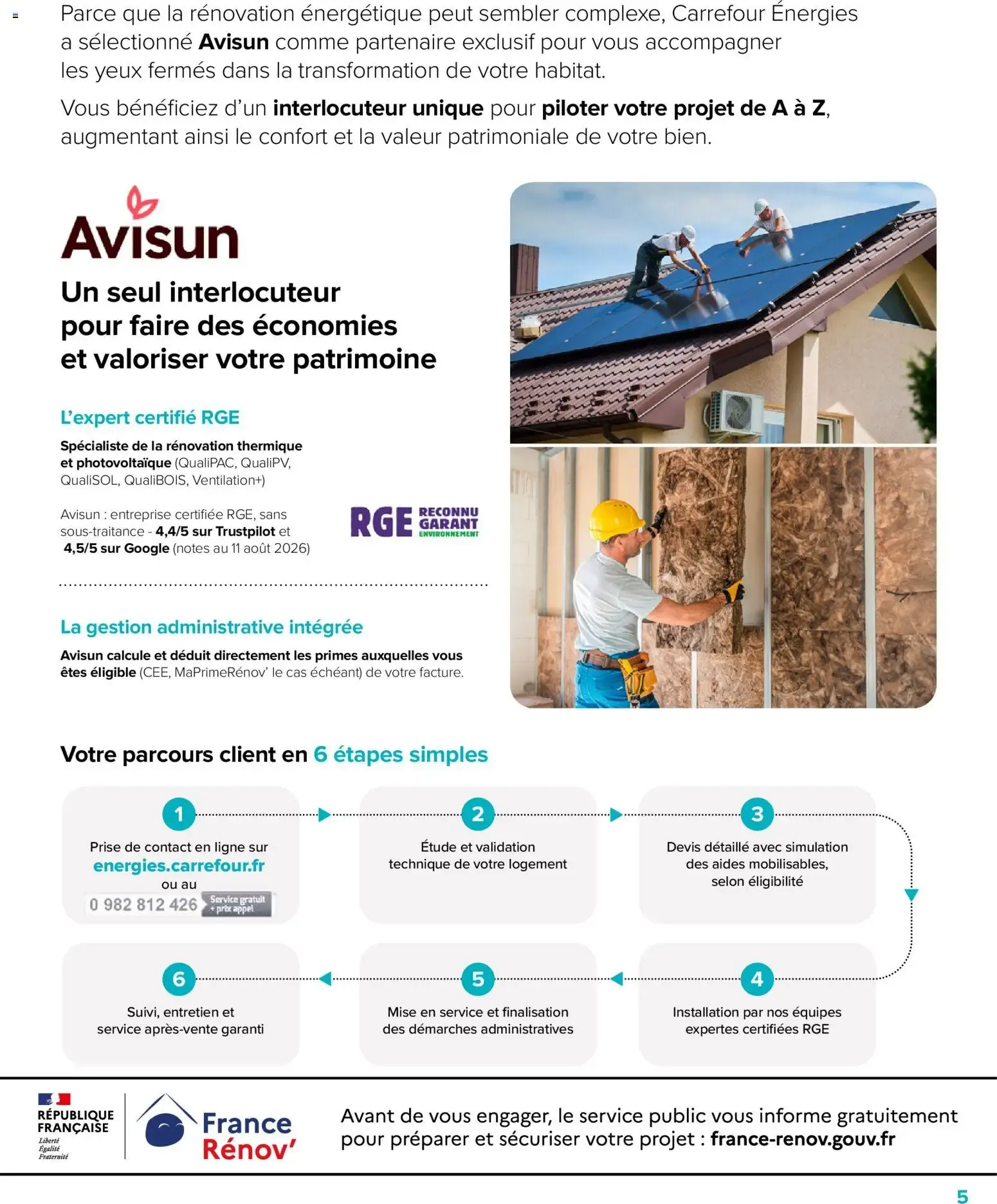 Carrefour énergies: Déclics ÉNERGIES. Todo sobre el ahorro de energía y los buenos planes negociados para ti. du 22 septembre au 31 octobre 2026 - Catalogue page 5