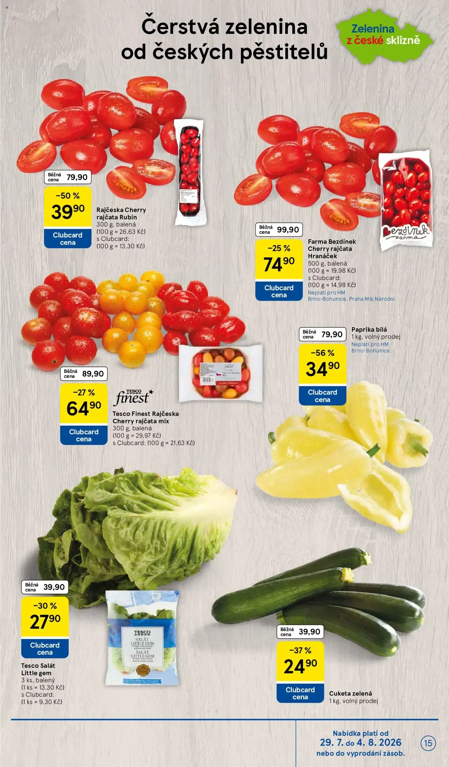 Tesco leták na tento + příští týden 29.07.2026 - 29. července 4. srpna 2026 - Page 15