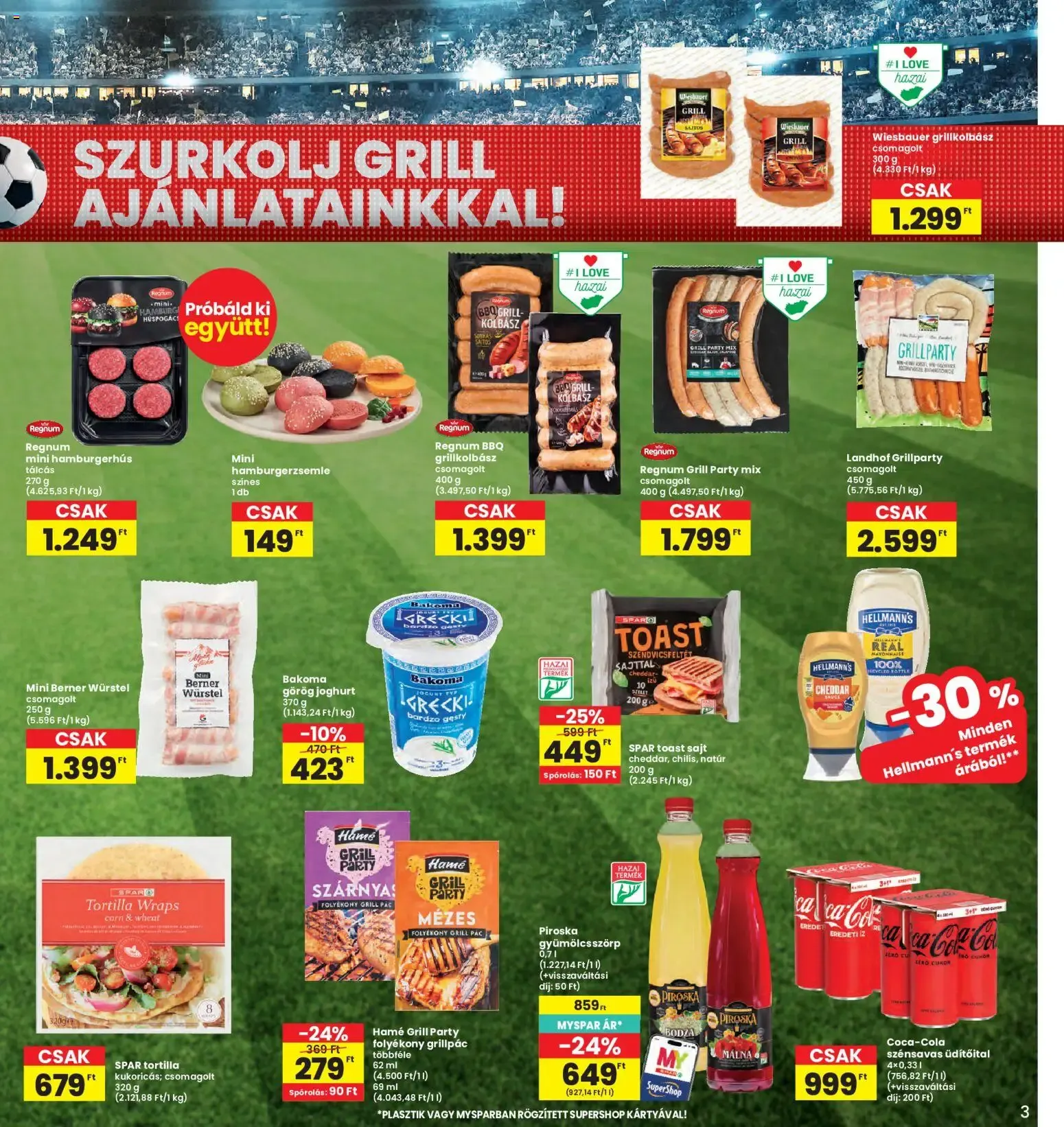 Katalógus Interspar akciós újság - 2026.06.11. -tól/töl > akció, lapozható szórólap 🛍️ június 11.-tól június 17.-ig 2026. - Oldal 3