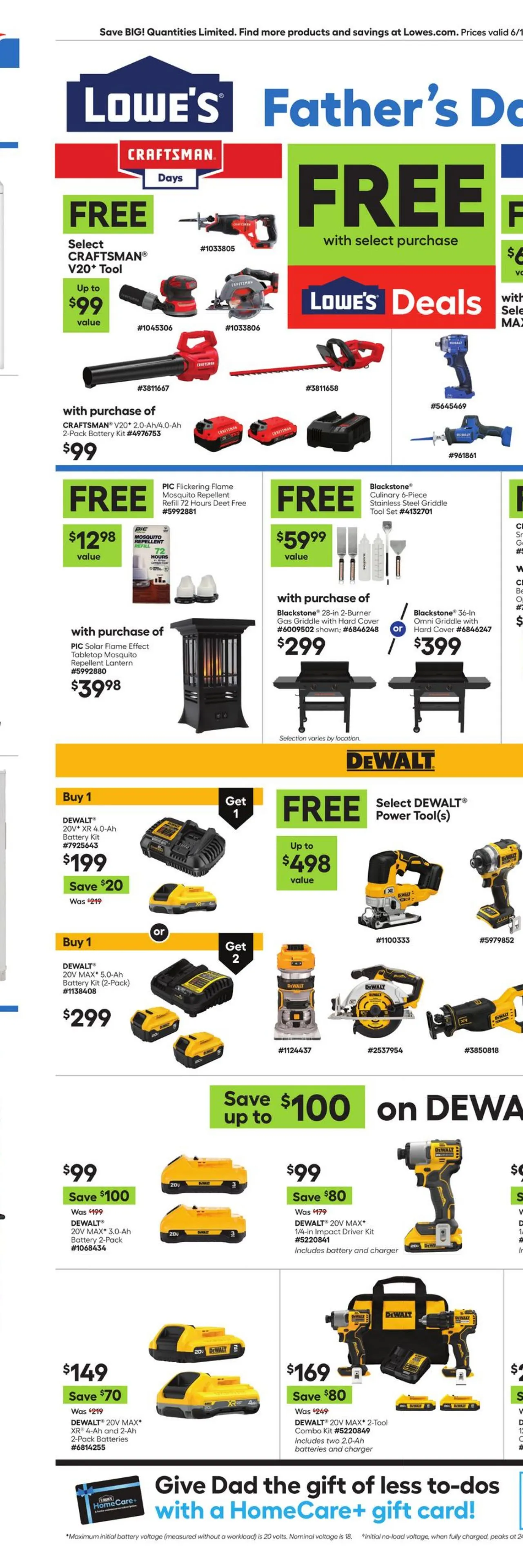 Weekly ad Lowe's Extra Big Deals from June 11 to June 15 2026 - Page 2