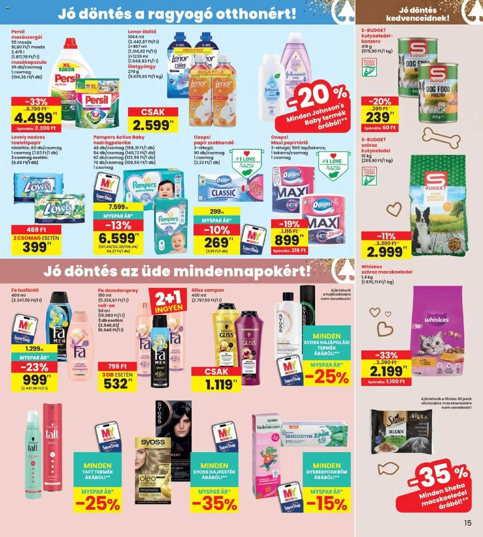 Katalógus Interspar akciós újság - 2026.09.24. -tól/töl > akció, lapozható szórólap 🛍️ szeptember 24.-tól szeptember 30.-ig 2026. - Oldal 15