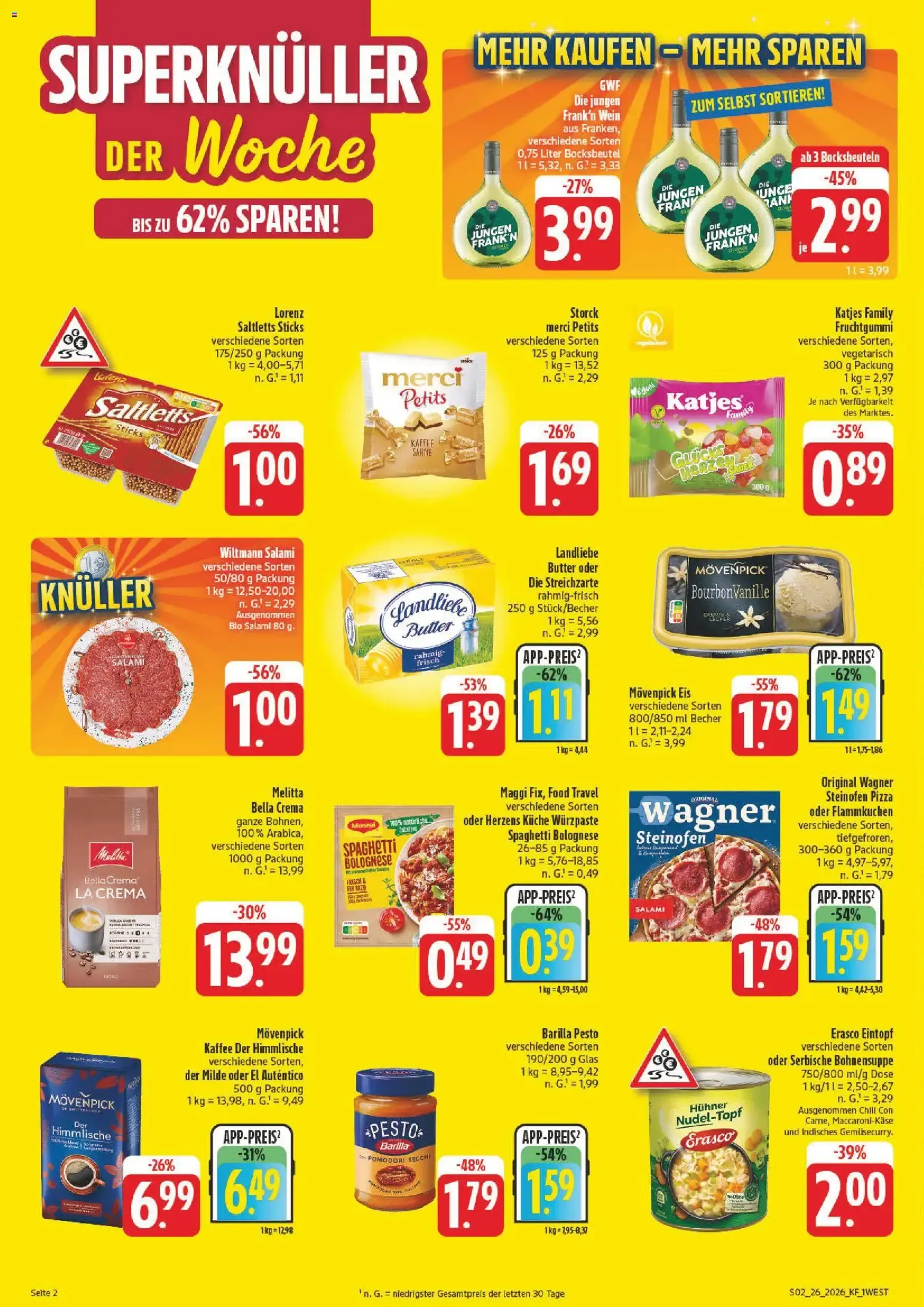 nah & gut Prospekt (ab 22.06.2026) zum Blättern von 22. Juni bis 27. Juni 2026 - Prospekt seite 2