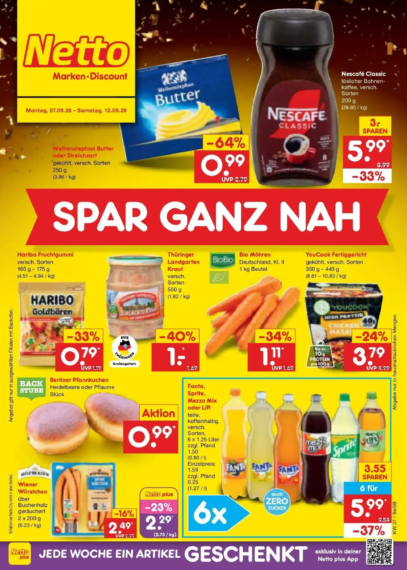 Netto Marken-Discount Prospekt Berlin-Prenzlauer Berg (ab 07.09.2026) » Angebote von 7. September bis 12. September 2026 - Prospekt seite 1