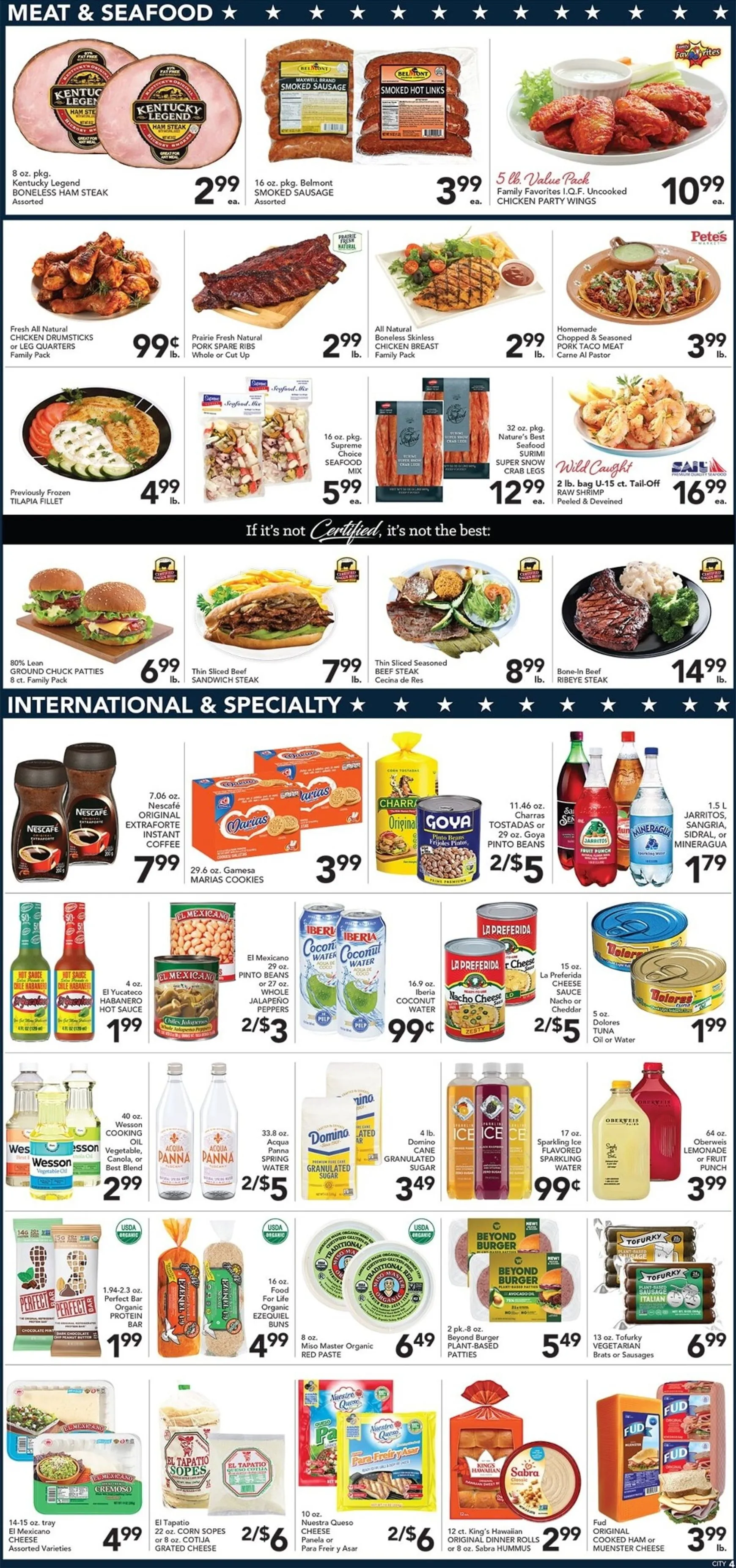 Weekly ad Pete's Market - Happy 4th of July - Celebrating America's 250th from July 1 to July 7 2026 - Page 4