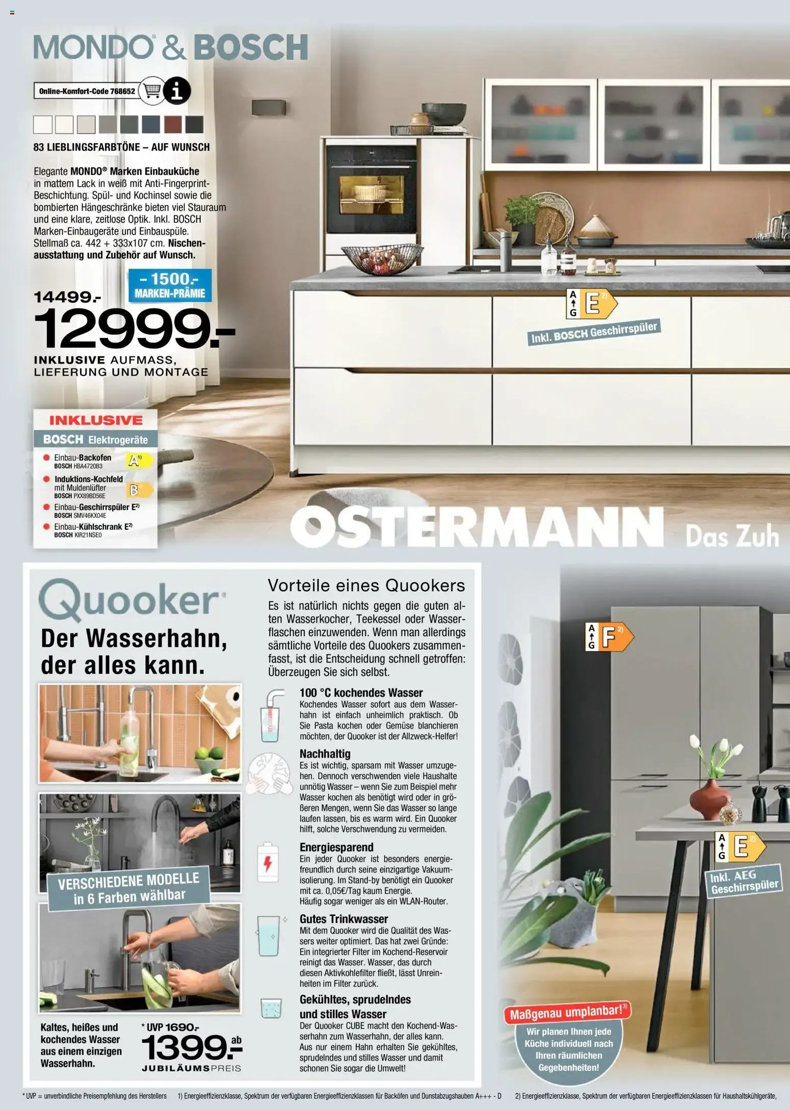 Ostermann Küchen neu erleben (ab 07.05.2026) zum Blättern von 7. Mai bis 12. Juni 2026 - Prospekt seite 18