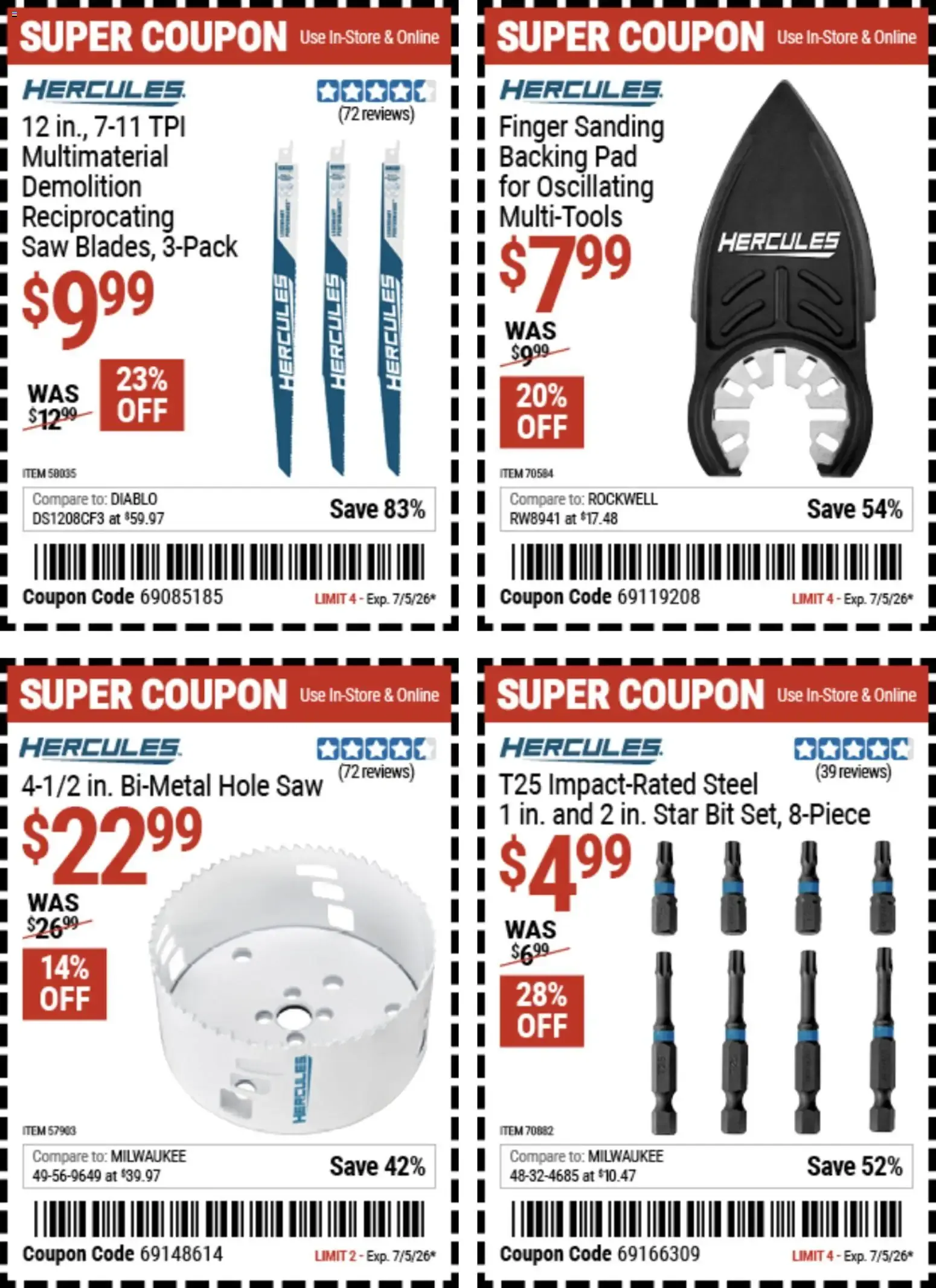 Weekly ad Harbor Freight Weekly Ad (06/22 - 07/05 2026) - Flyer from June 22 to July 5 2026 - Page 20