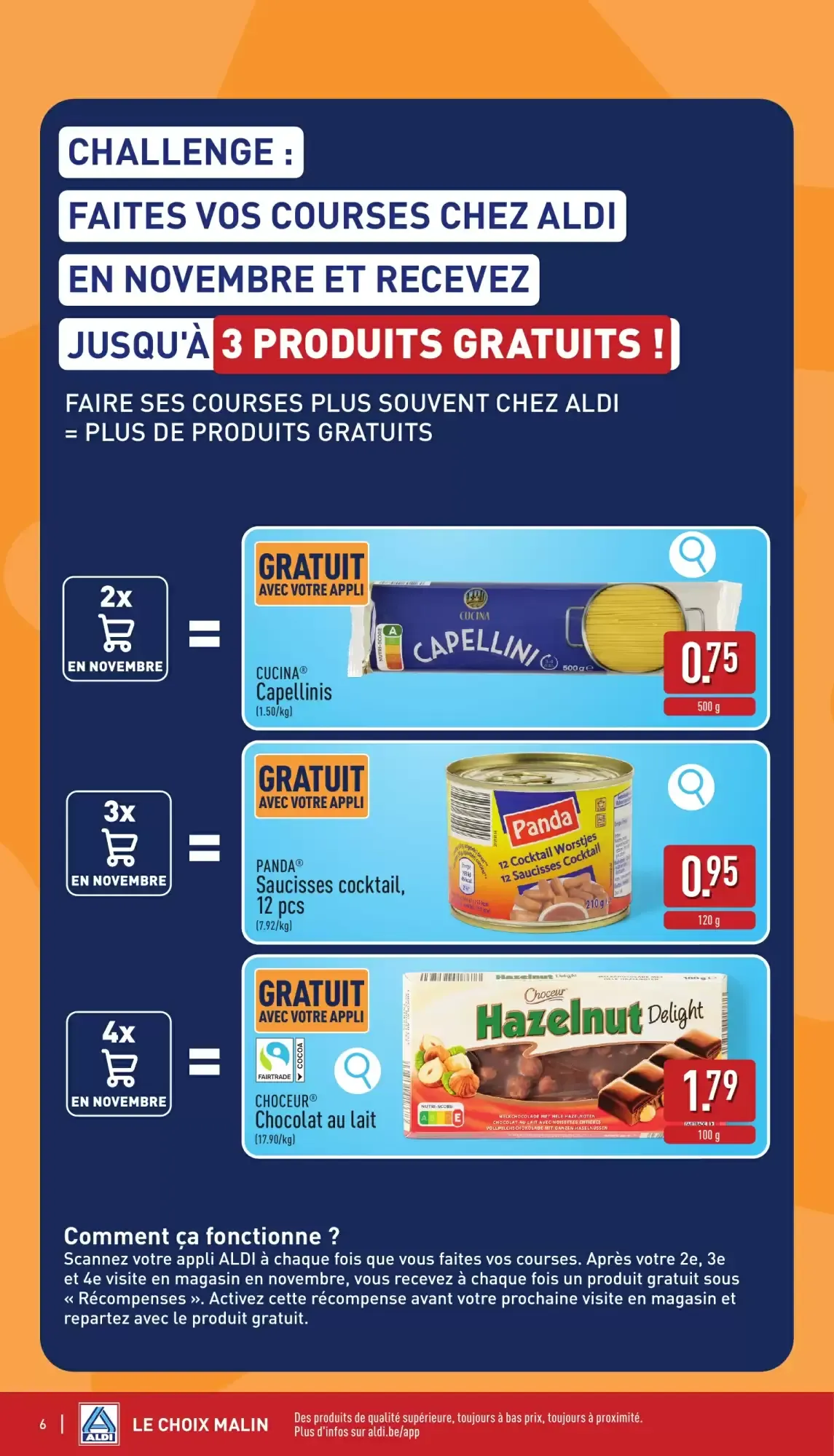 ALDI Dépliant du lun. 02/11 au sam. 07/11 inclus van 2 november tot 7 november 2026 - folder pagina 6