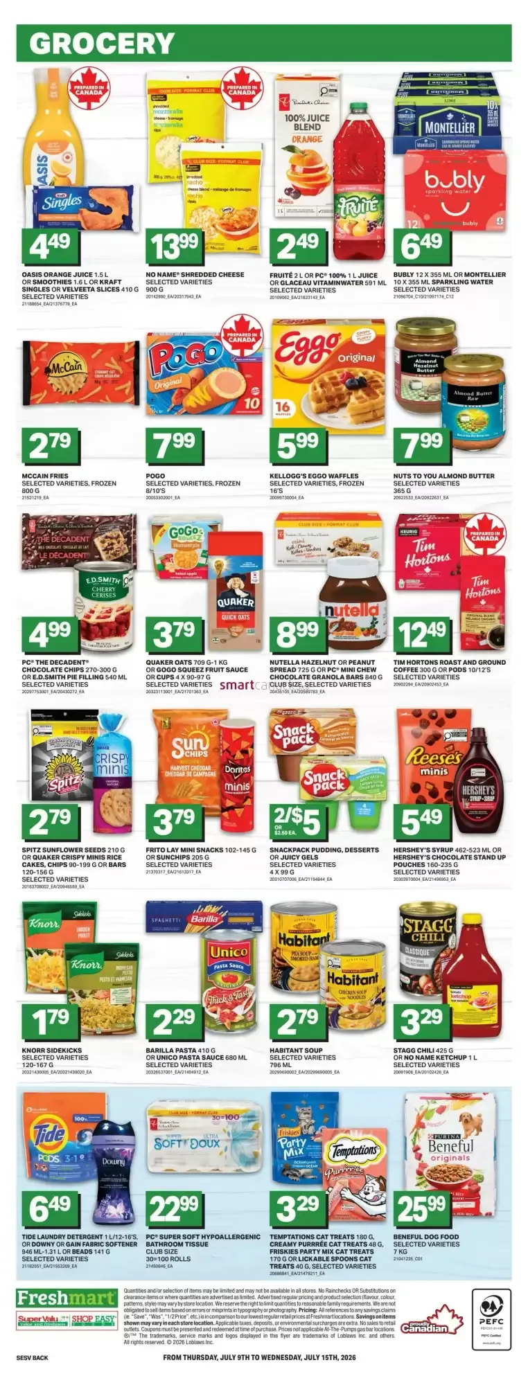 Freshmart flyer week 28 from July 9 to July 15 2026 - flyer page 4