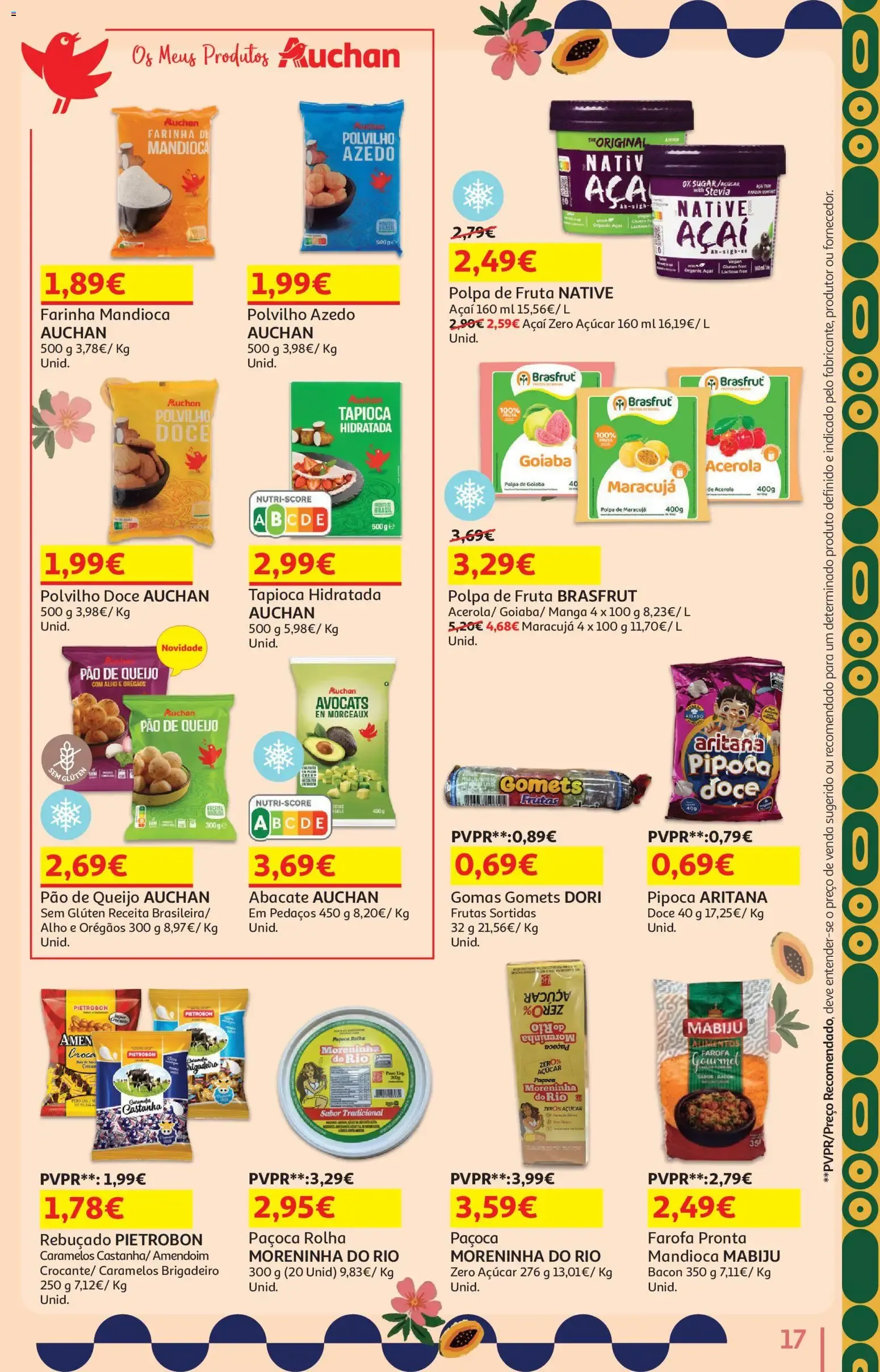 Folheto Auchan: Ser vizinho é ter sempre uma história para partilhar. LEGO y Geleira CAMPOS. de 7 de julho até 21 de julho 2026 - Pagina 17