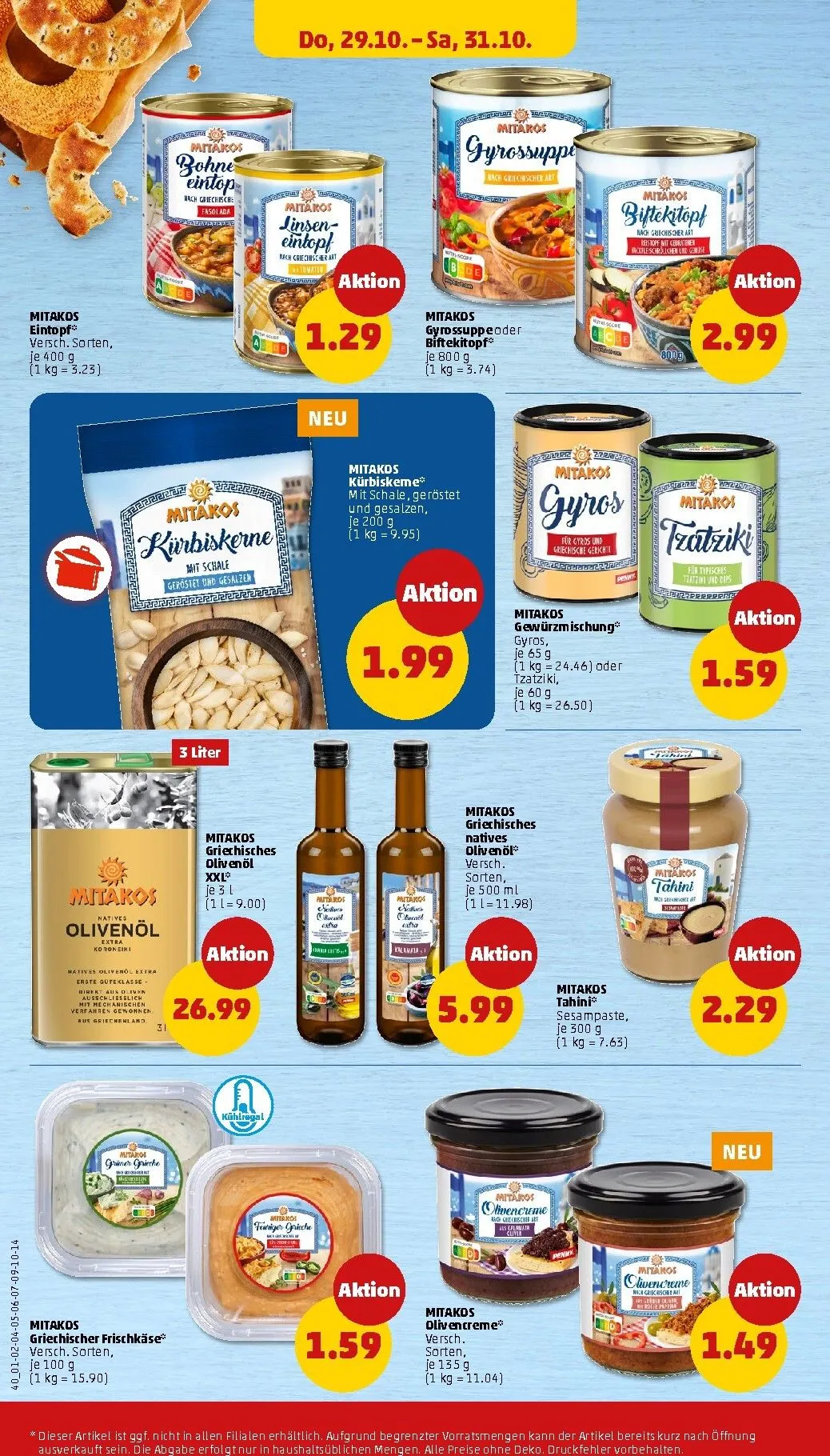 PENNY Prospekt nächste Woche – von Montag 26.10.2026 bis Samstag 31.10.2026 von 26. Oktober bis 31. Oktober 2026 - Prospekt seite 44