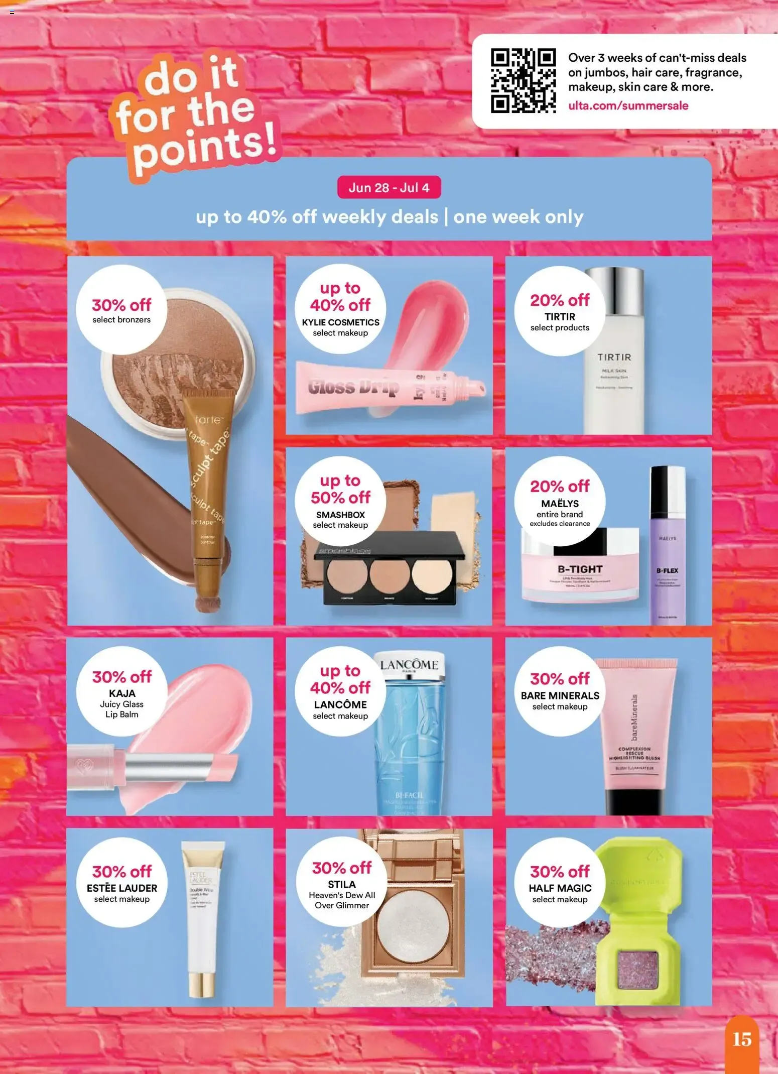 Weekly ad Ulta Beauty: Big Summer Beauty Sale from June 19 to July 11 2026 - Page 15