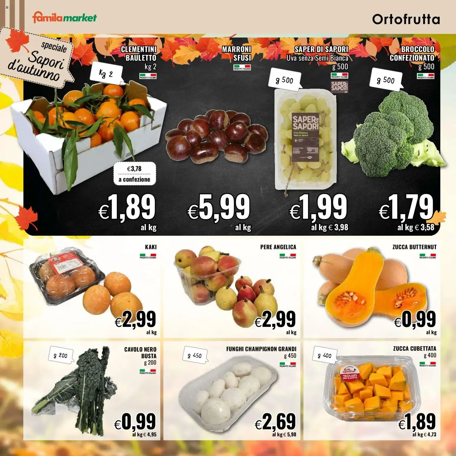 Nuovo Famila volantino Market dal 29/10/2026 > offerte anteprima 🛍️ da 29 ottobre a 11 novembre di 2026 - Pagina del volantino 12