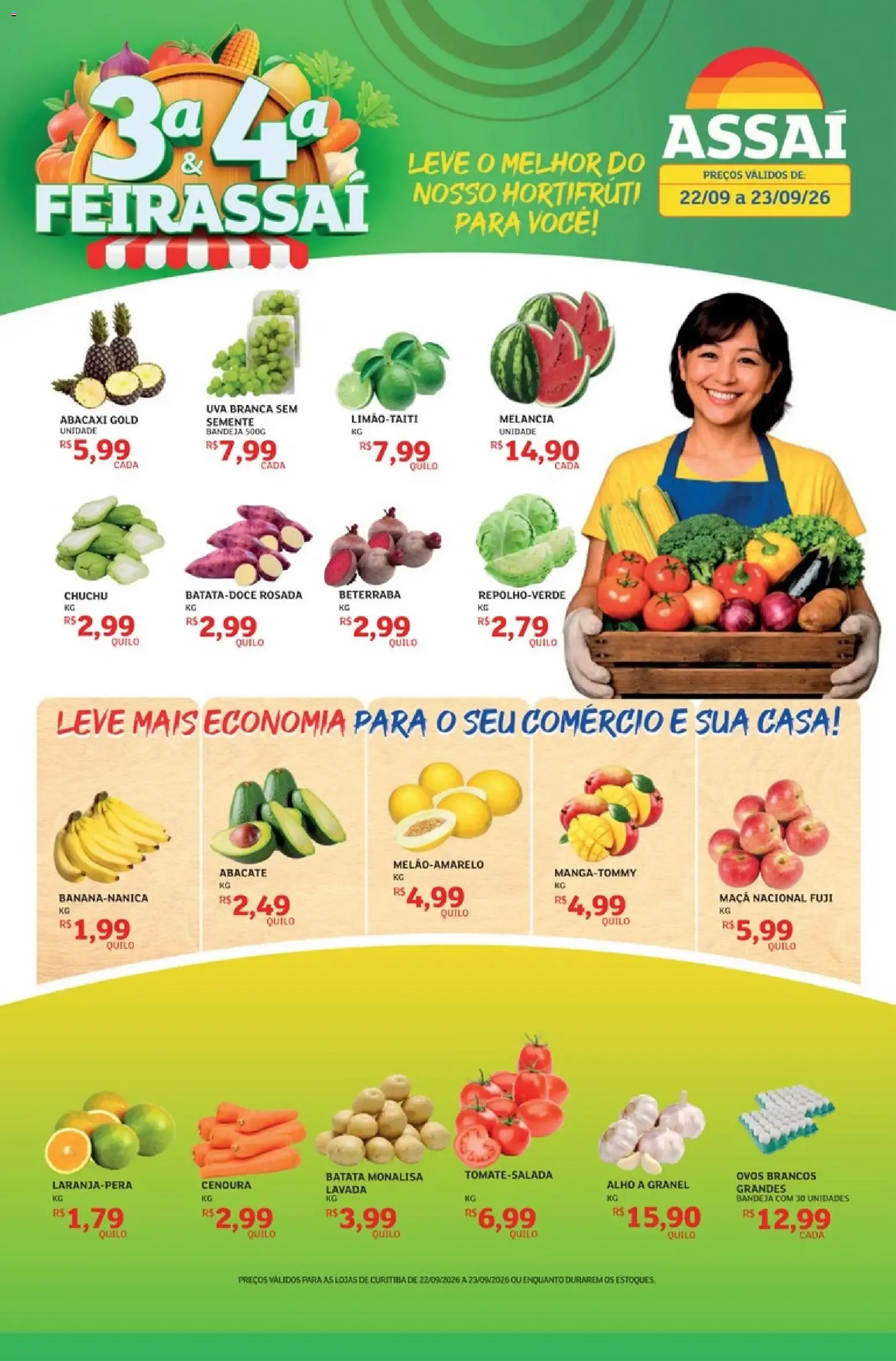 Encarte de Assaí Atacadista ofertas - PR de 22/09/2026 | Promoções Online 22 de setembro até 23 de setembro 2026 - Pagina 1