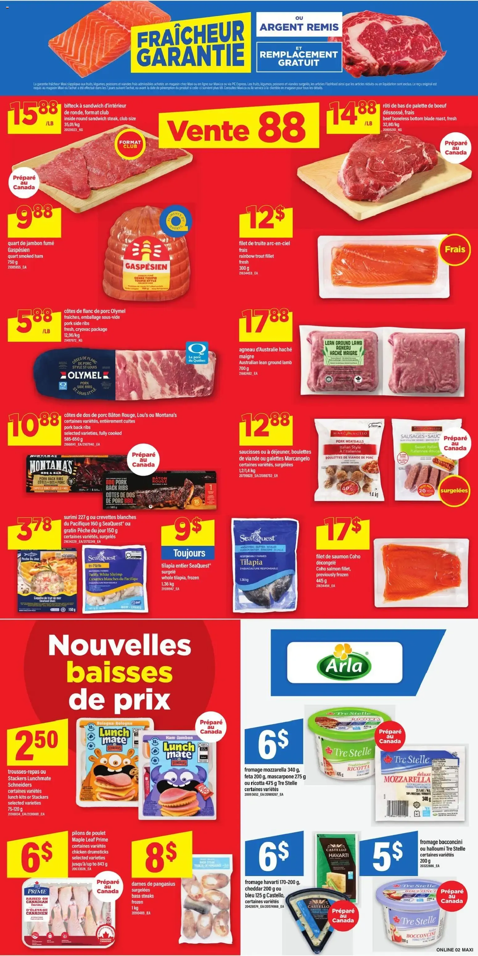 Maxi weekly flyer / circulaire from Oct 22, 2026 > weekly specials & deals from October 22 to October 28 2026 - flyer page 7