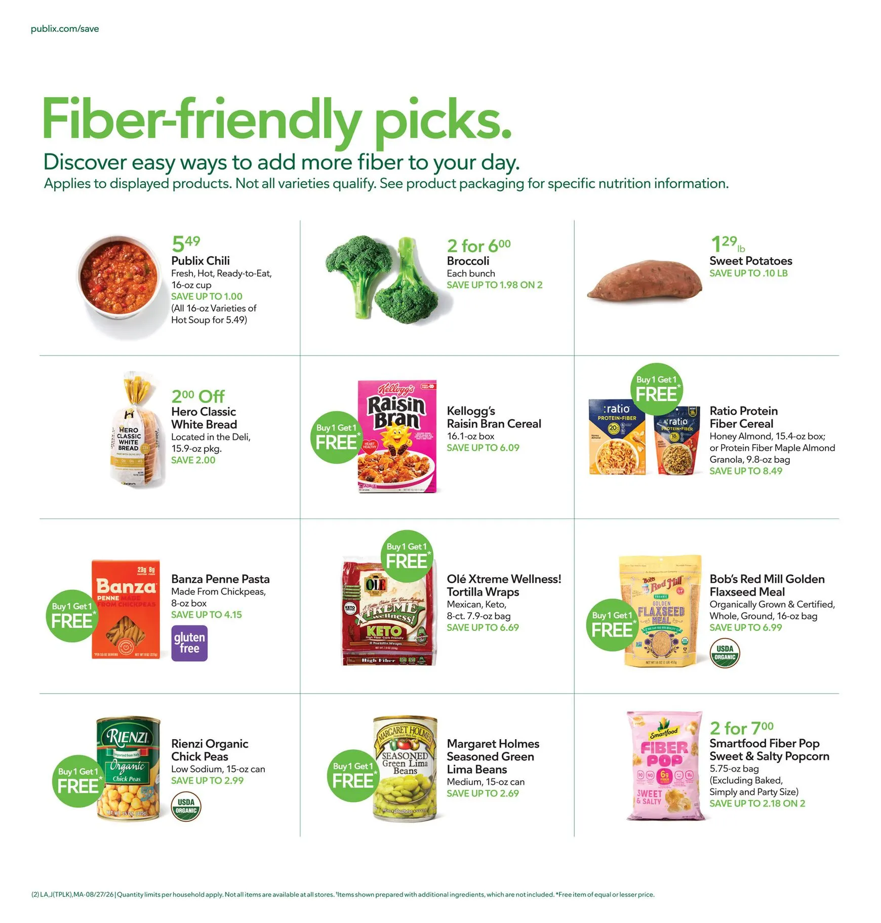 Weekly ad Future Publix flyer valid from Thursday 08/27/2026 to Wednesday 09/02/2026 from August 27 to September 2 2026 - Page 2