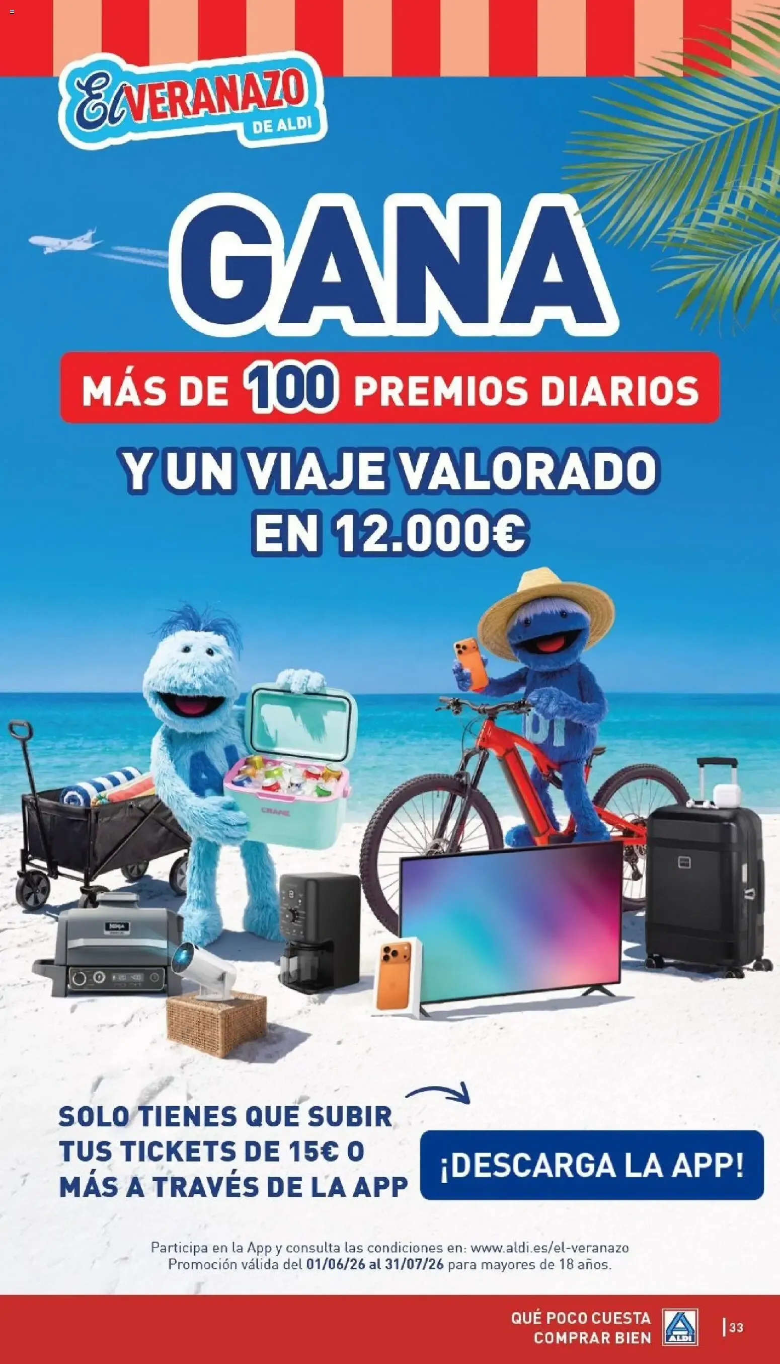 Catálogo de Aldi folleto Canarias del 29/06/2026 | Catálogo 29 de junio al 5 de julio 2026 - Página 33