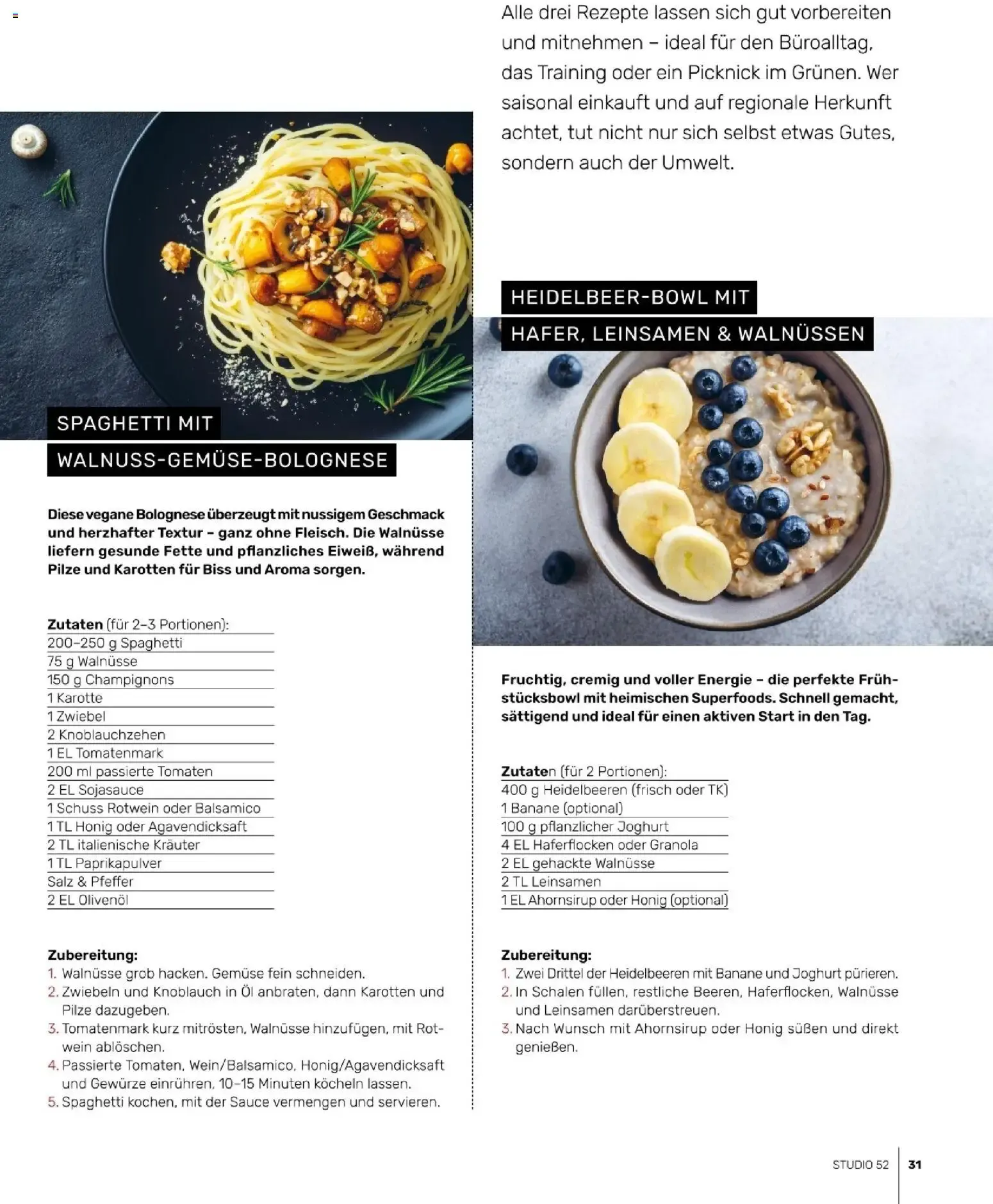 HOME OF STUDIO 52 TRAINING von 26. Januar bis 30. August 2026 - Prospekt seite 31