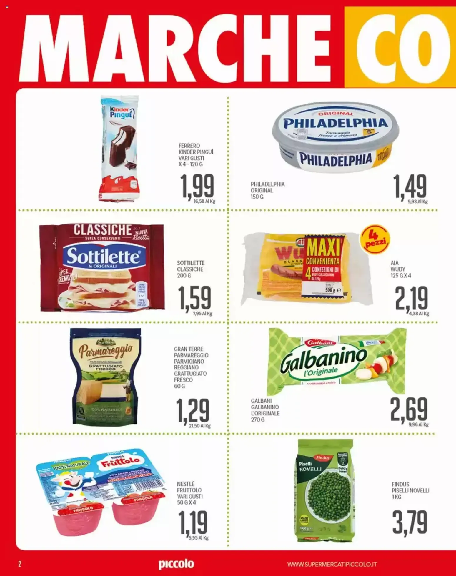 Piccolo - Marche Convenienti da 13 agosto a 30 agosto di 2026 - Pagina del volantino 2
