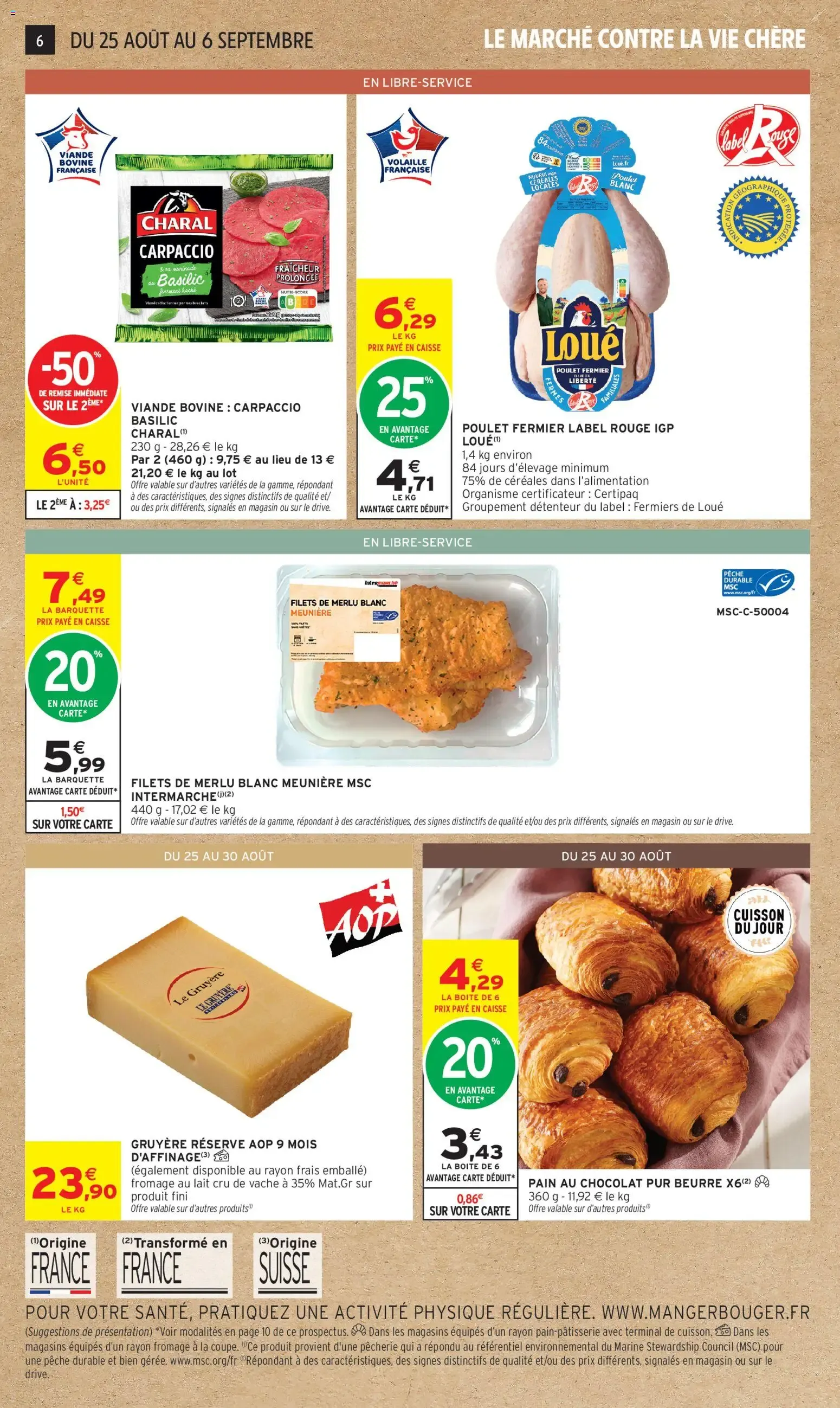 Intermarché - Découvrez nos offres spéciales rentrée à partir du 25/08/2026 - promo en ligne du 25 août au 6 septembre 2026 - Catalogue page 6