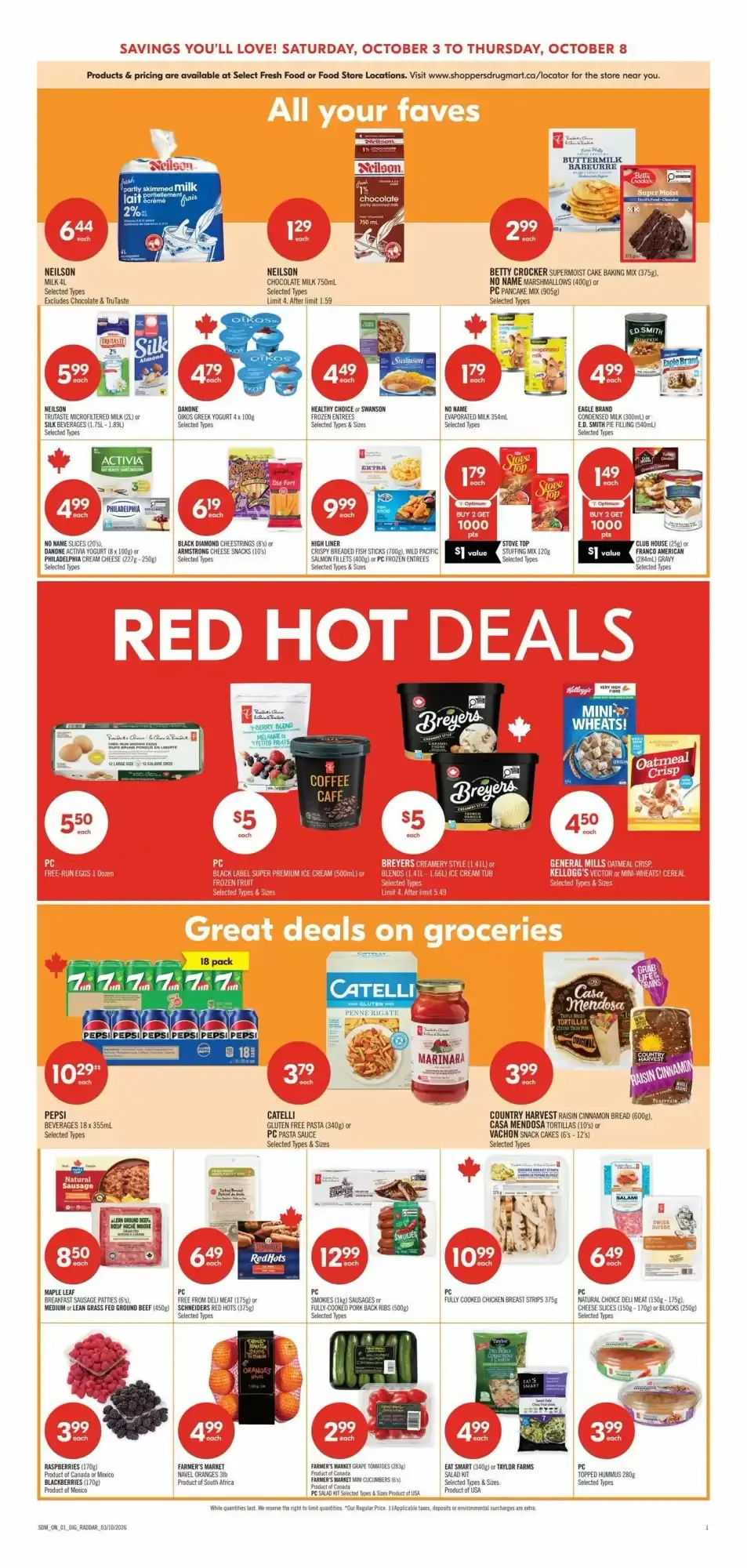Shoppers Drug Mart flyer week 40 from October 3 to October 8 2026 - flyer page 8