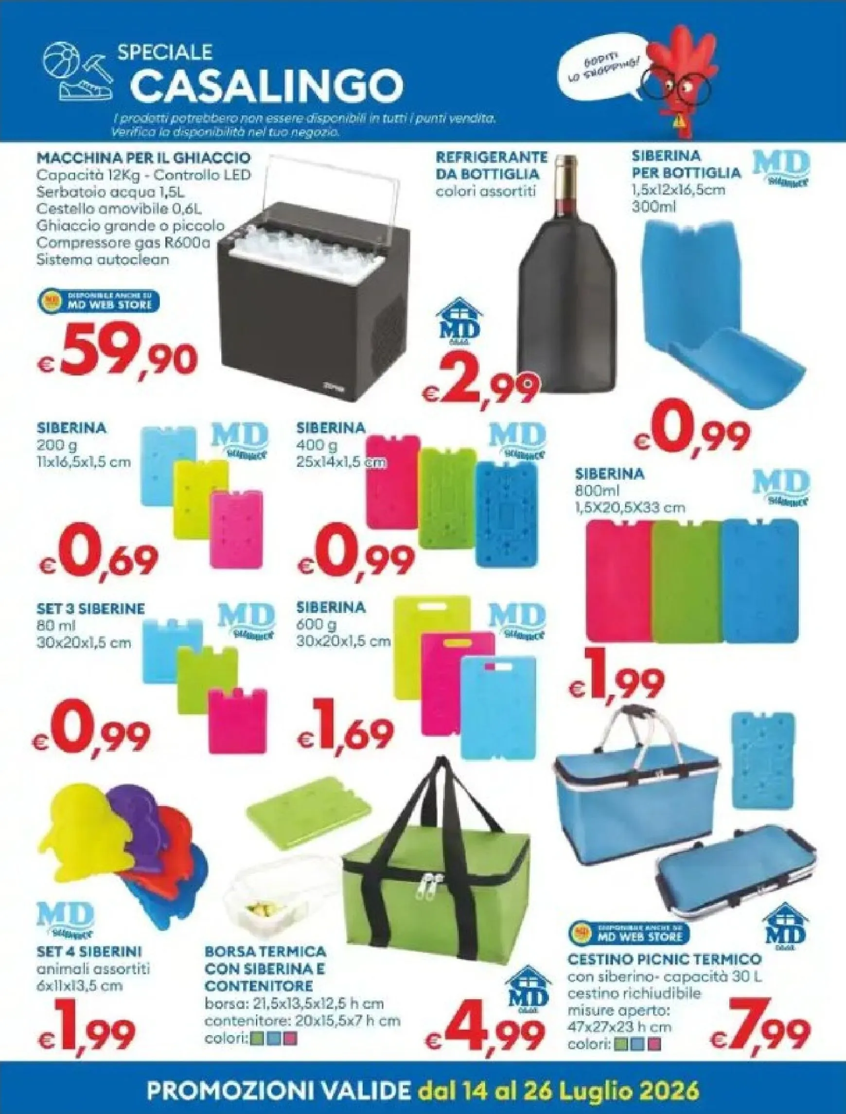 Volantino attuale di MD valido dal martedì 14/07/2026 al domenica 26/07/2026 da 14 luglio a 26 luglio di 2026 - Pagina del volantino 23