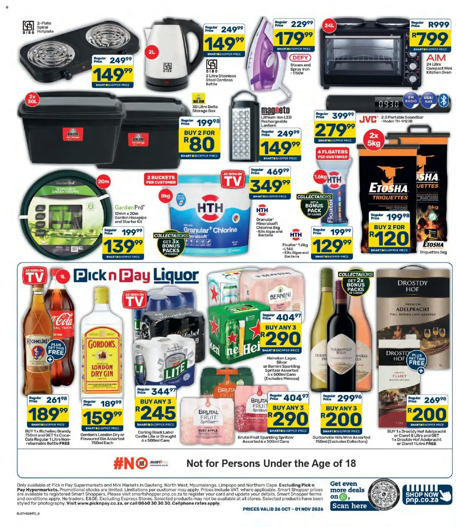 Pick n Pay Inland Provinces - Specials (26/10/2026 - 01/11/2026) Online from 26 October to 1 November 2026 - Catalogue Page 4