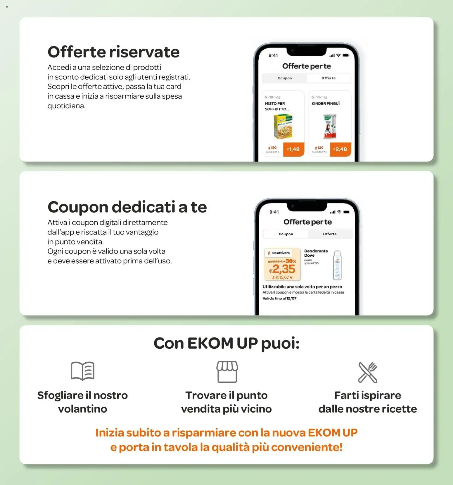 Ekom Sconti Fino al 40% da 11 agosto a 24 agosto di 2026 - Pagina del volantino 13