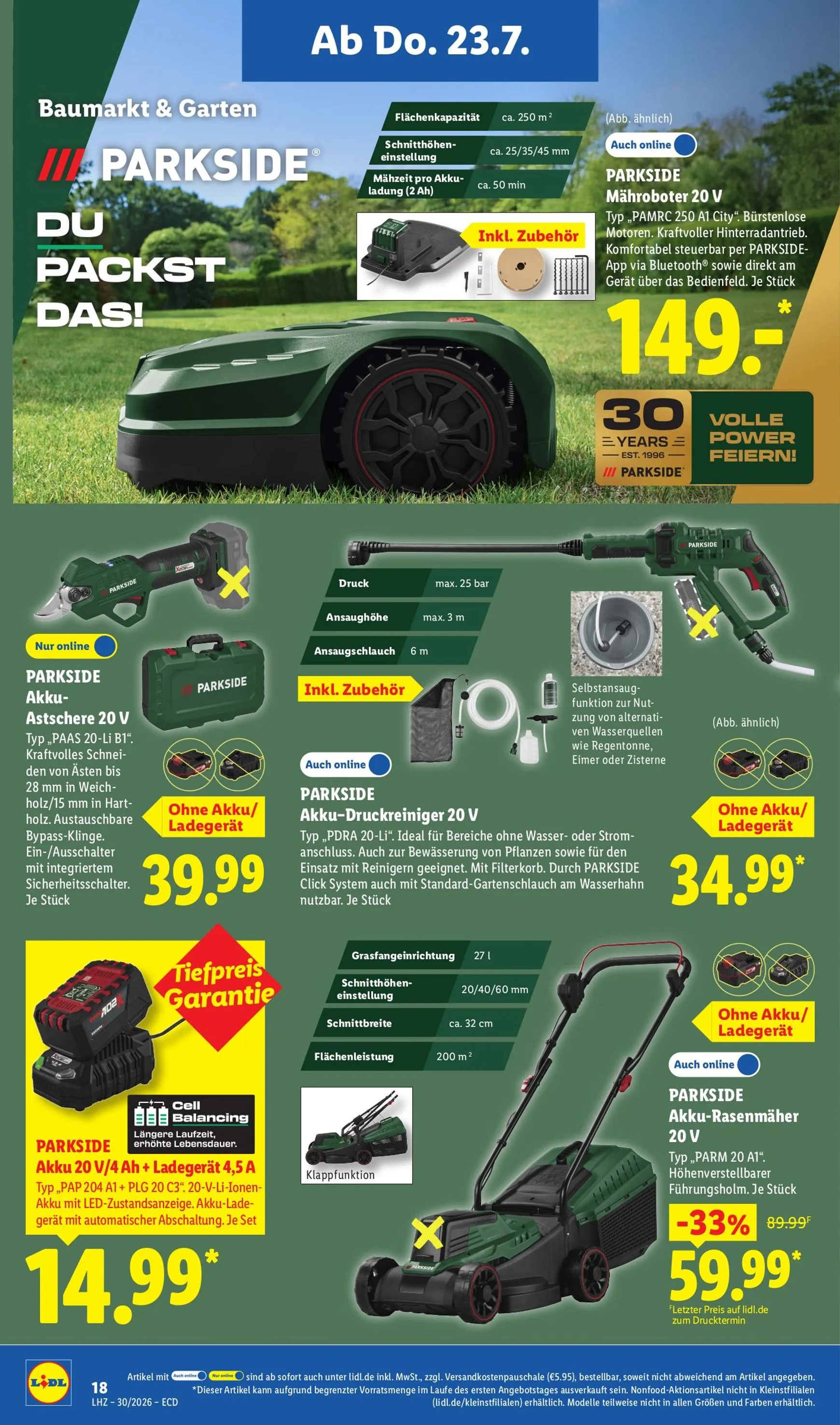 Lidl - Nonfood Prospekt nächste Woche – von Montag 20.07.2026 bis Samstag 25.07.2026 von 20. Juli bis 25. Juli 2026 - Prospekt seite 16