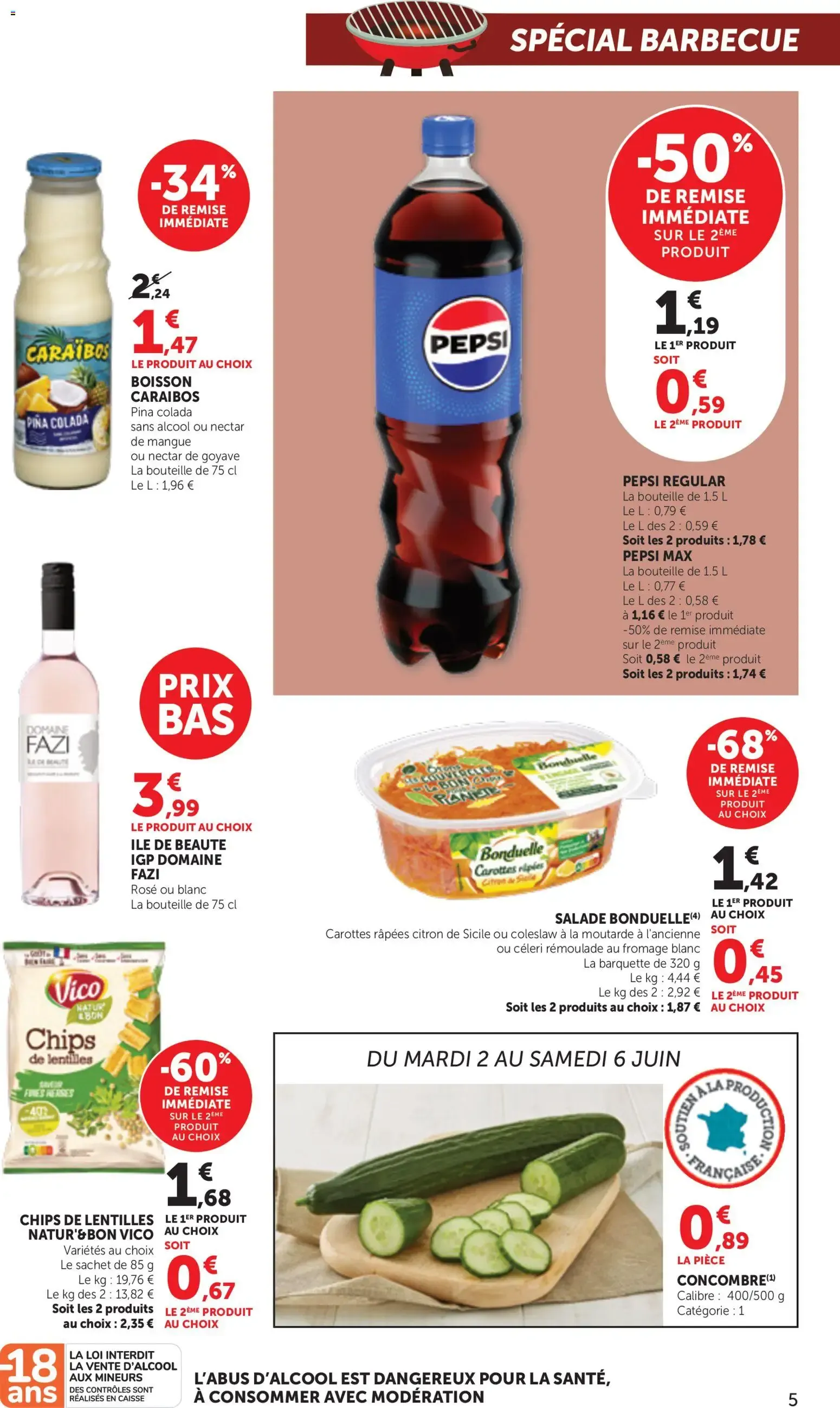 bi1 Supermarché y Maxi Marché - Ofertas Taboulé Oriental du 2 juin au 14 juin 2026 - Catalogue page 5