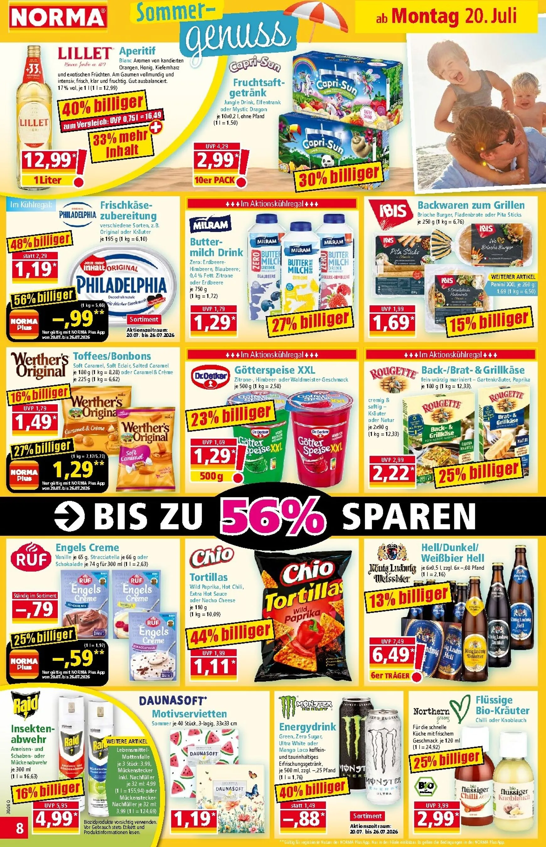 NORMA von 20. Juli bis 26. Juli 2026 - Prospekt seite 8
