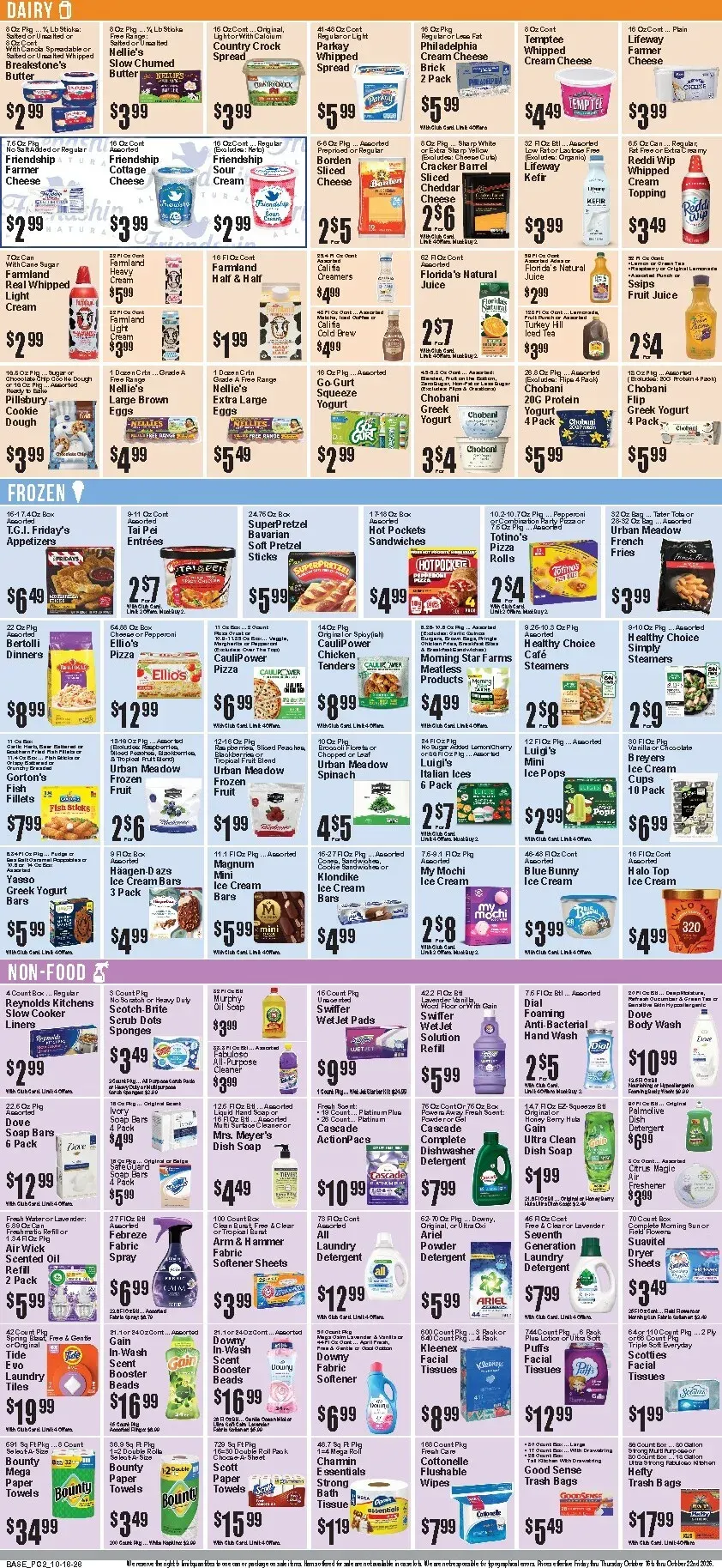 Weekly ad Current Food Universe leaflet valid from Friday 10/16/2026 to Thursday 10/22/2026 from October 16 to October 22 2026 - Page 3