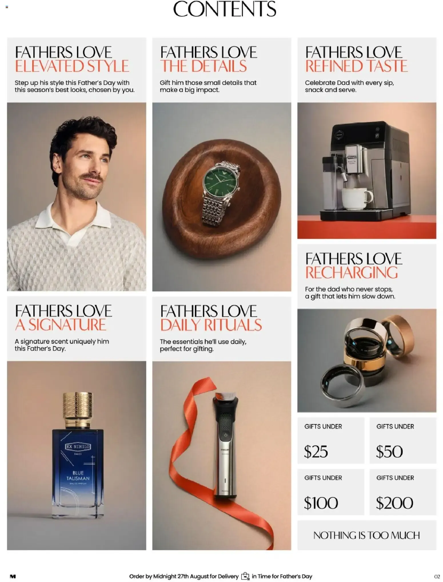 Myer catalogue Father's Day - 17/08/2026 > weekly / monthly specials - Catalogue valid from 17 August to 6 September 2026 - page 2