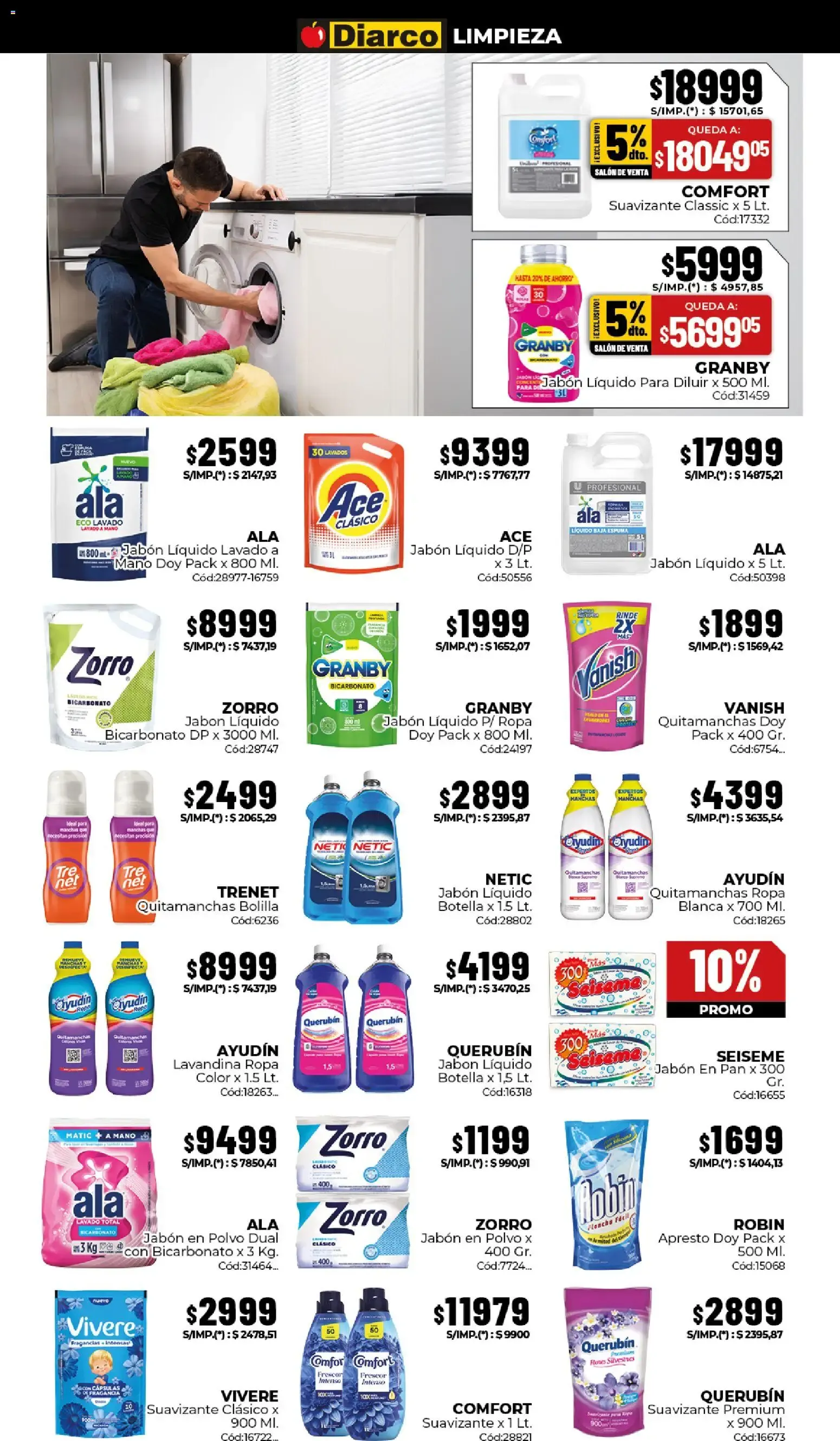 Ofertas de Diarco: Ofertas válidas del 20/07 al 24/07 20 de julio al 24 de julio 2026 - Página 16 del catálogo