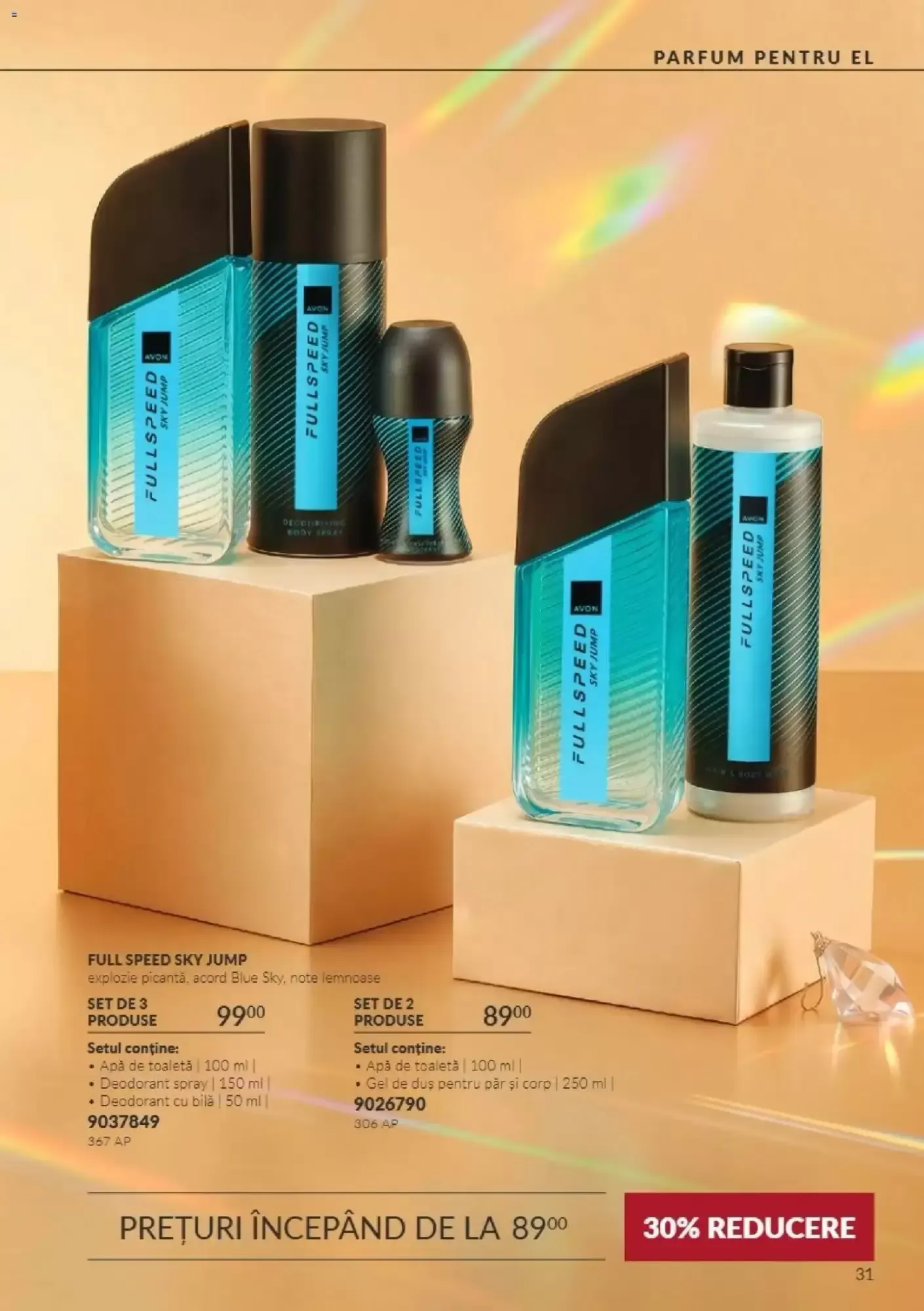 Catalog Catalog Avon de la 1 noiembrie până la 30 noiembrie 2026 - Revista Pagina 31