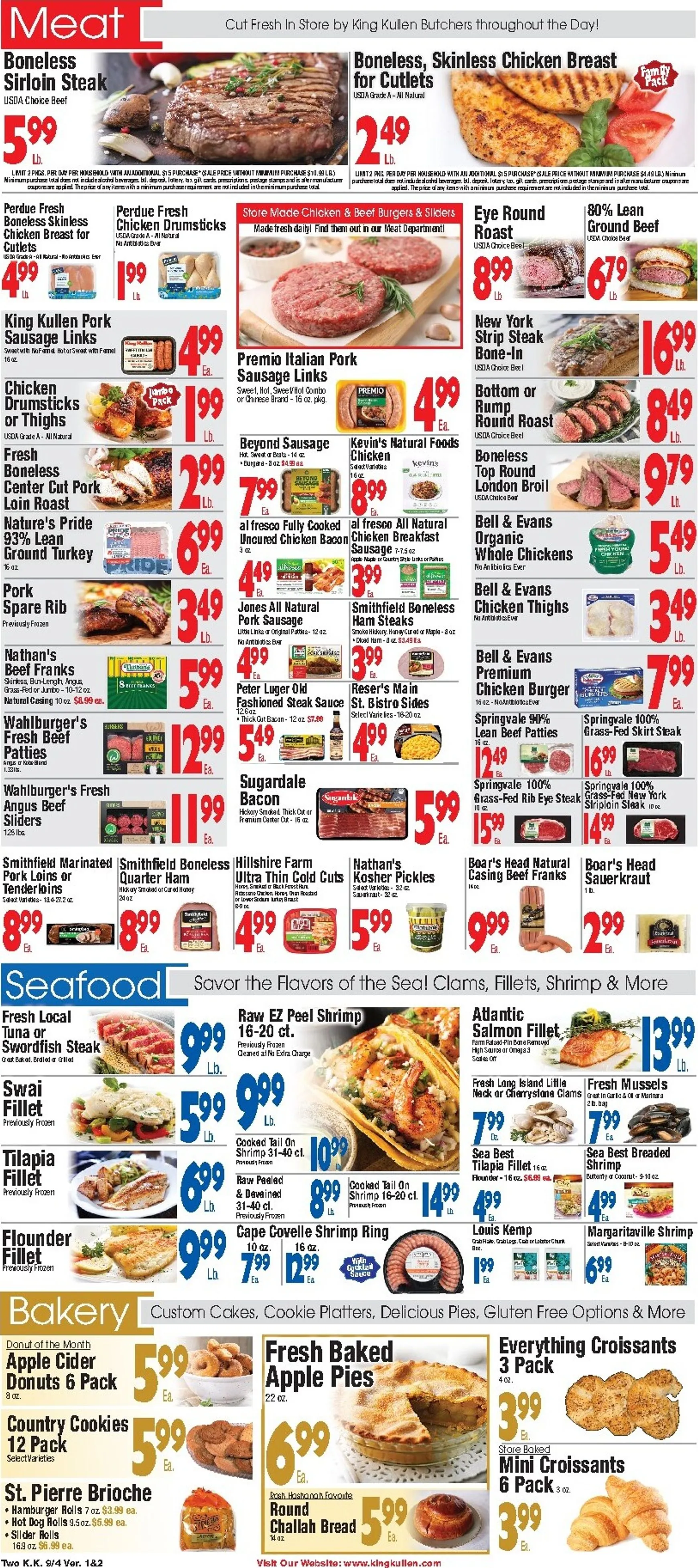 Weekly ad King Kullen flyer for next week from Friday 09/04/2026 to Thursday 09/10/2026 from September 4 to September 10 2026 - Page 2