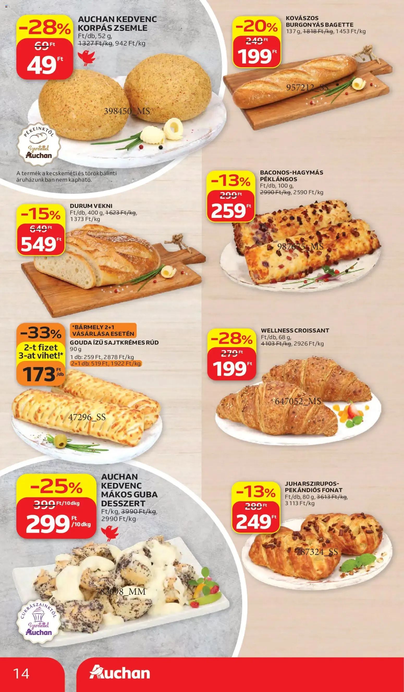 Katalógus Auchan Hipermarket Akciós Újság október 15.-tól október 21.-ig 2026. - Oldal 14