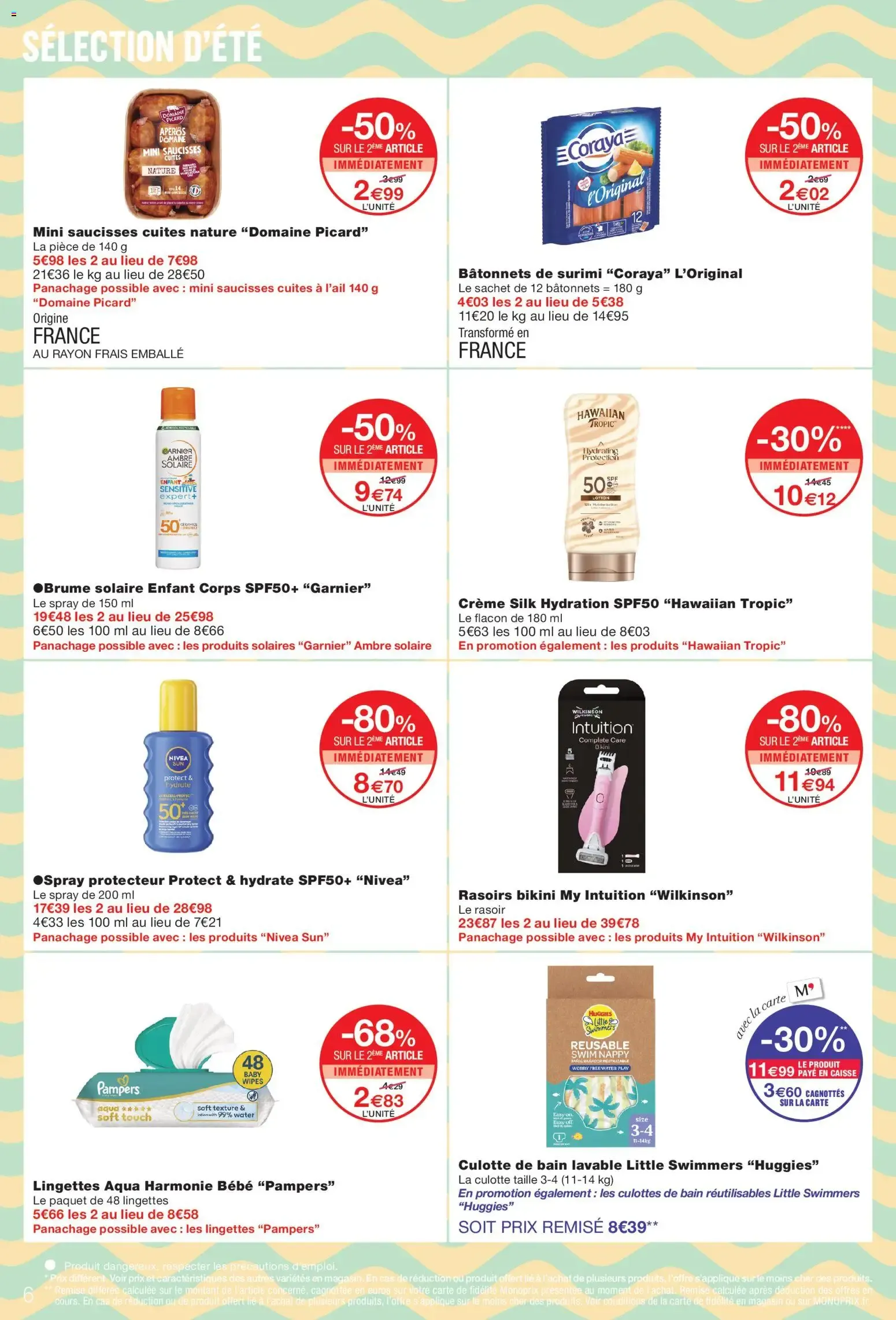 Monoprix catalogue à partir du 28/07/2026 - promo en ligne du 28 juillet au 9 août 2026 - Catalogue page 6