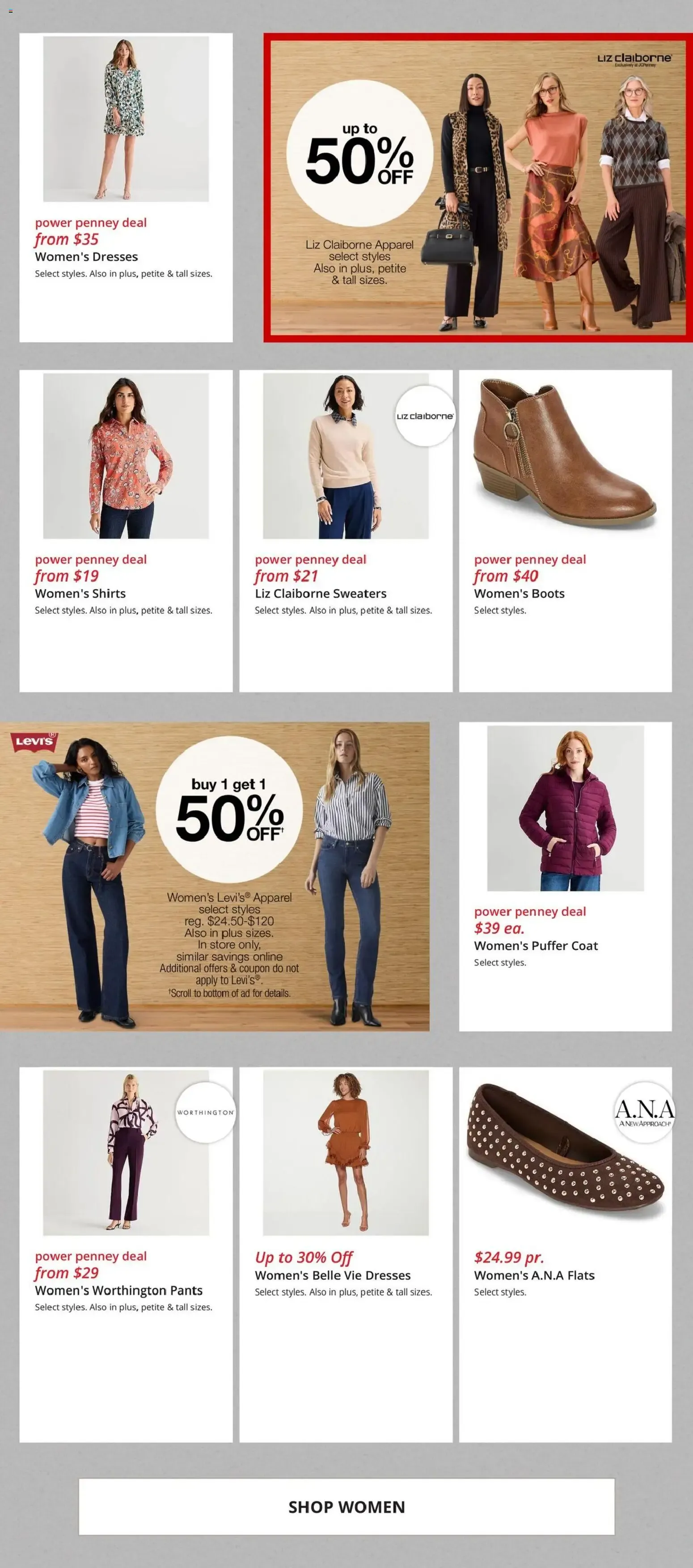 Weekly promotion JCPenney Power Penney Deals spanning from September 28 to October 4 2026 - Page 2 for Catalogue 365