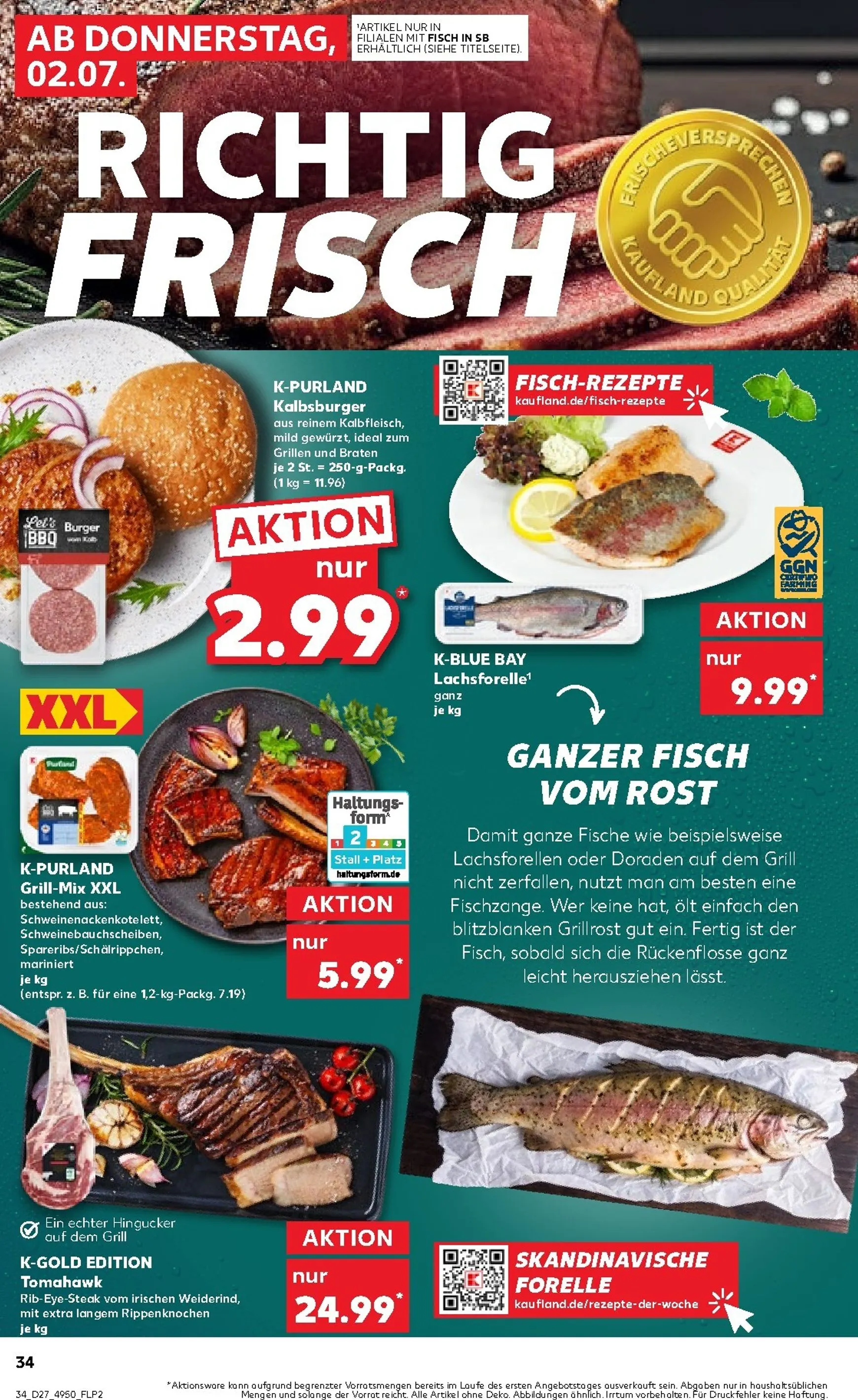 Kaufland Prospekt nächste Woche – von Donnerstag 02.07.2026 bis Mittwoch 08.07.2026 von 2. Juli bis 8. Juli 2026 - Prospekt seite 35