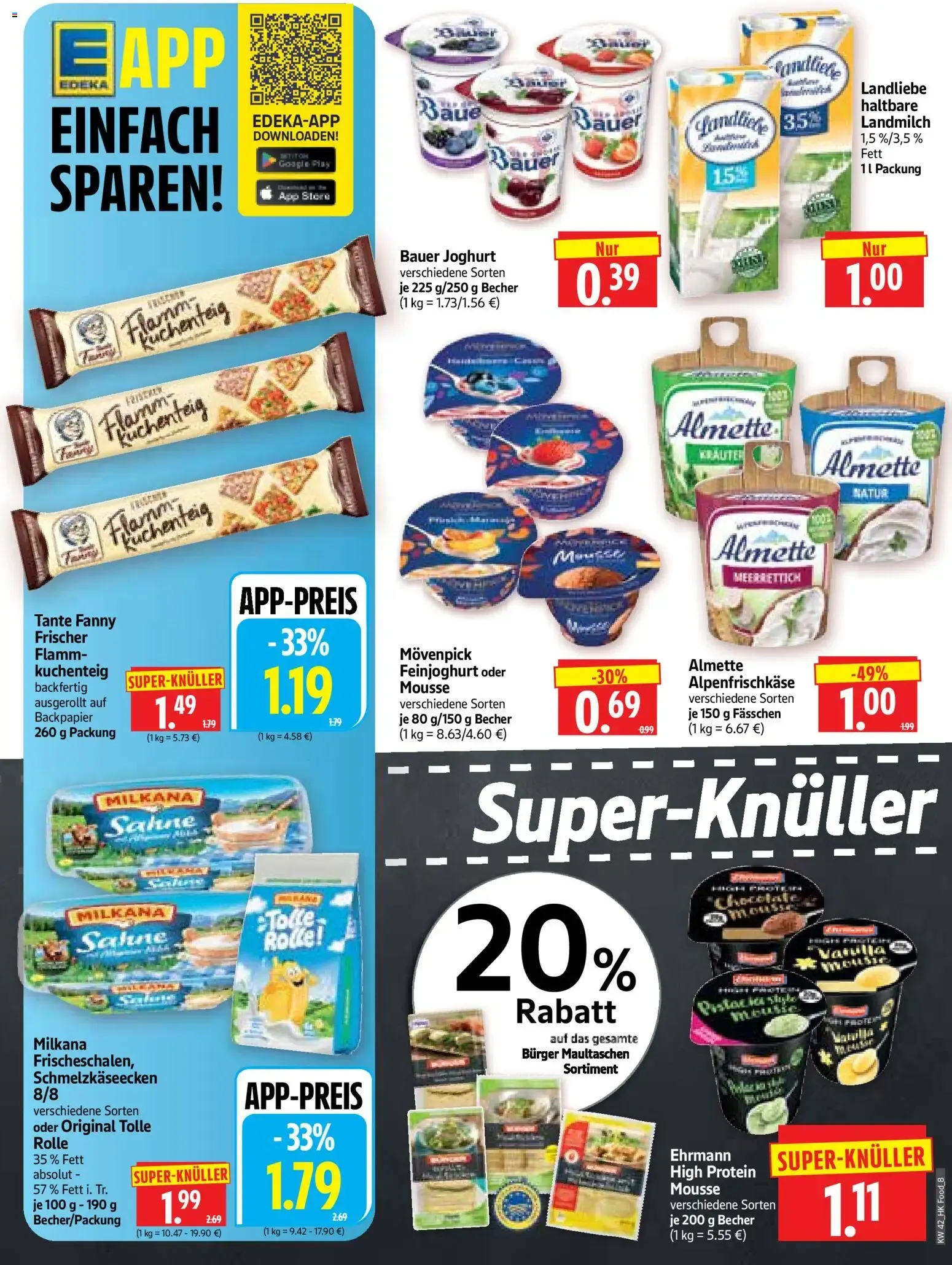 HERKULES EDEKA APP Prospekt von 12. Oktober bis 17. Oktober 2026 - Prospekt seite 8