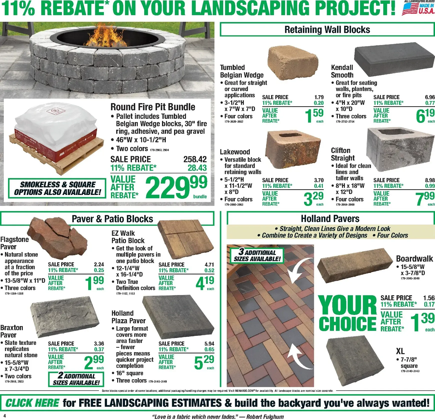 Weekly ad Menards - 11% Rebate on Everything! from August 6 to August 16 2026 - Page 7