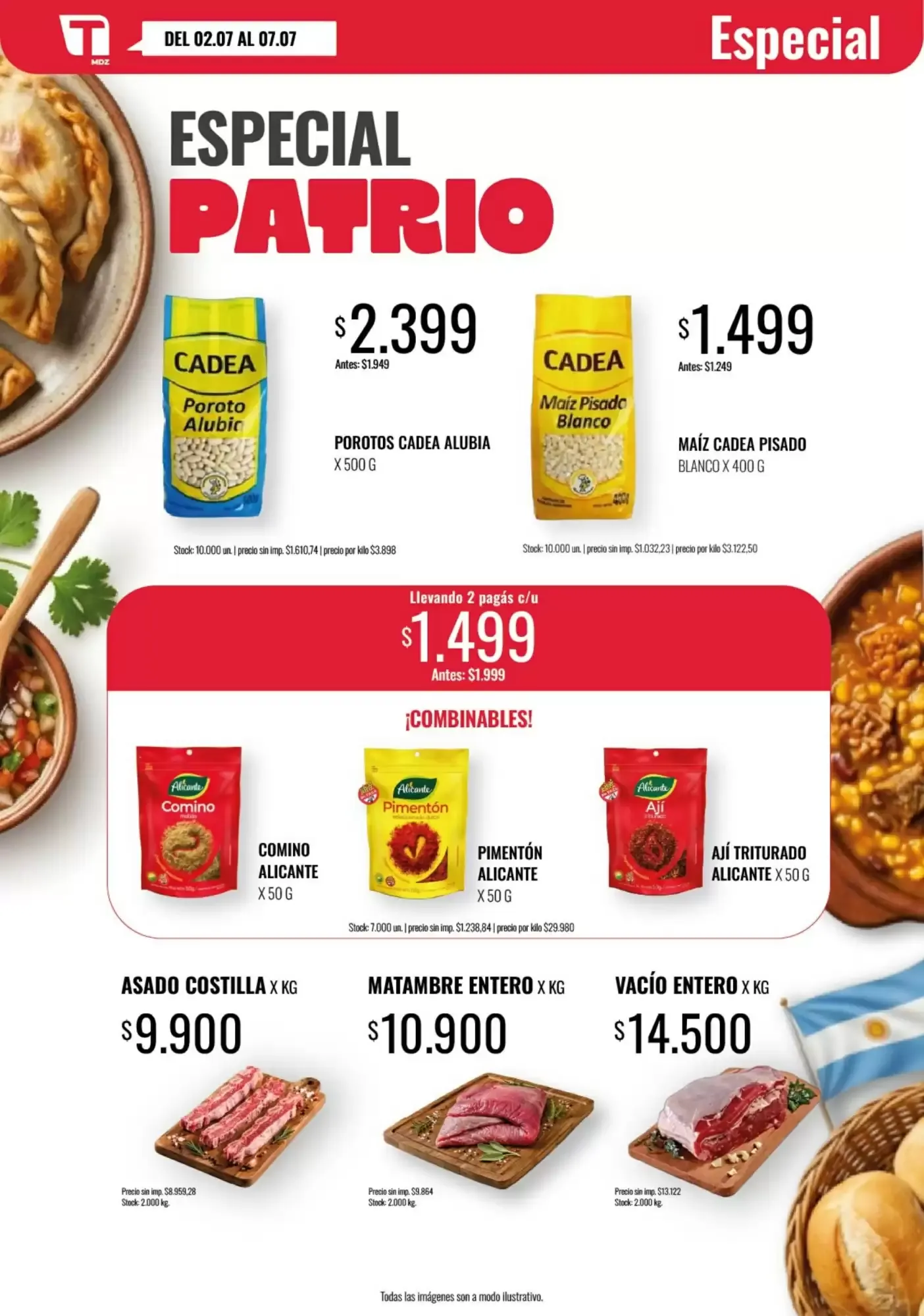 Ofertas de Catálogo Supermercados Tadicor semana 27 2 de julio al 7 de julio 2026 - Página 3 del catálogo