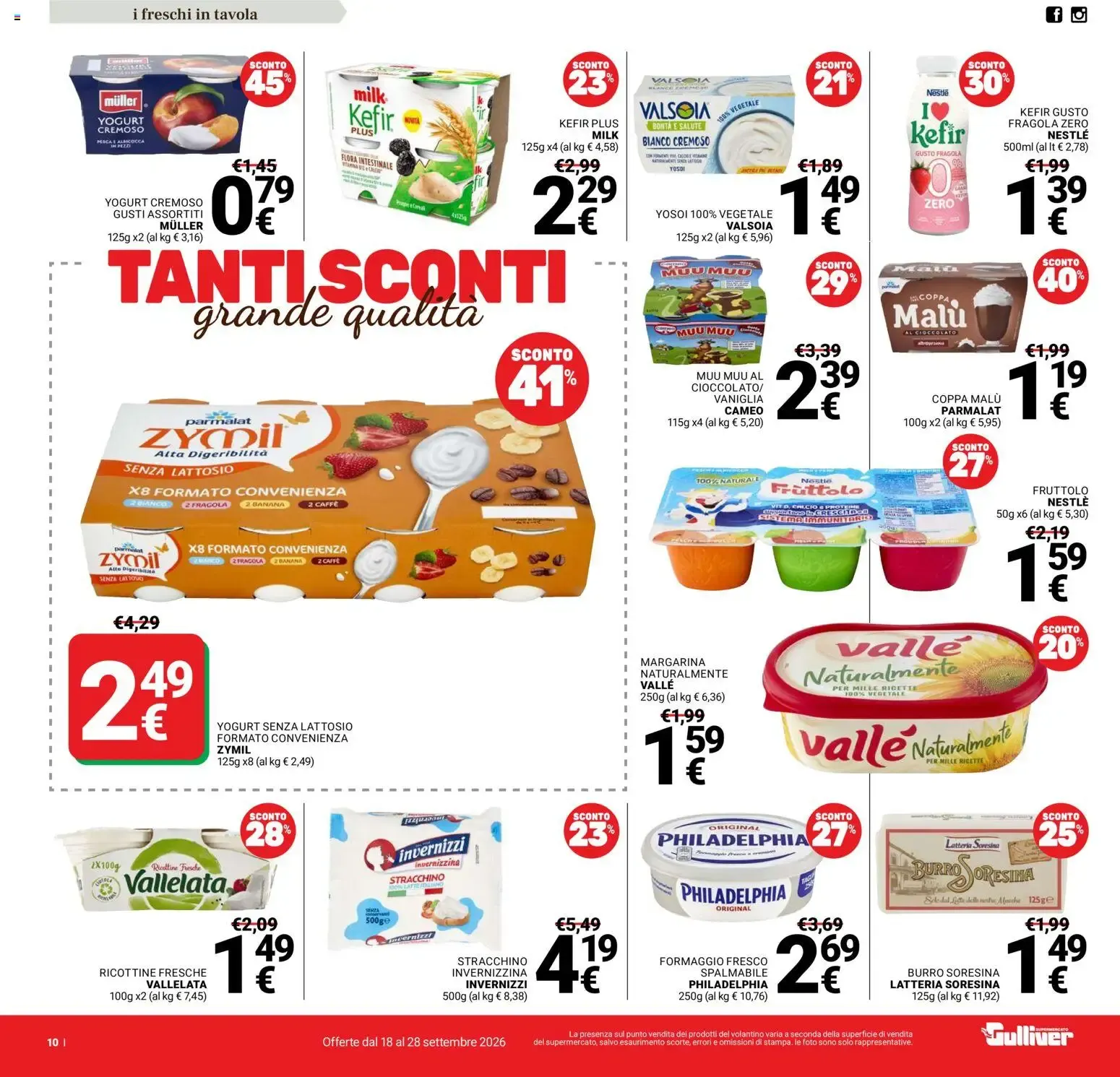 Nuovo Gulliver volantino dal 18/09/2026 > offerte anteprima 🛍️ da 18 settembre a 28 settembre di 2026 - Pagina del volantino 10