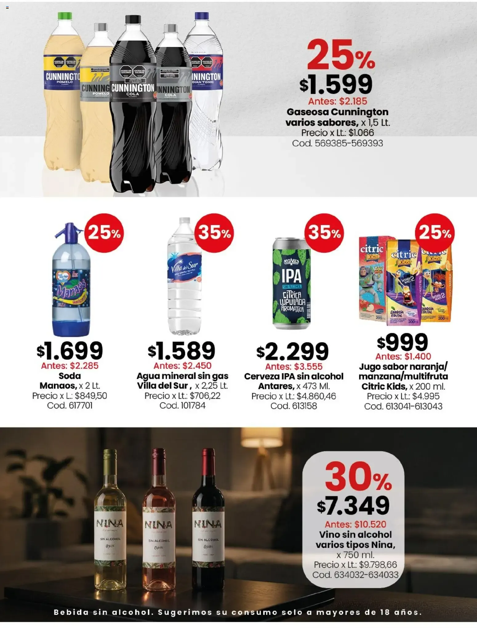 Ofertas de Ofertas Semanales Almacén y bebidas 14 de septiembre al 20 de septiembre 2026 - Página 7 del catálogo