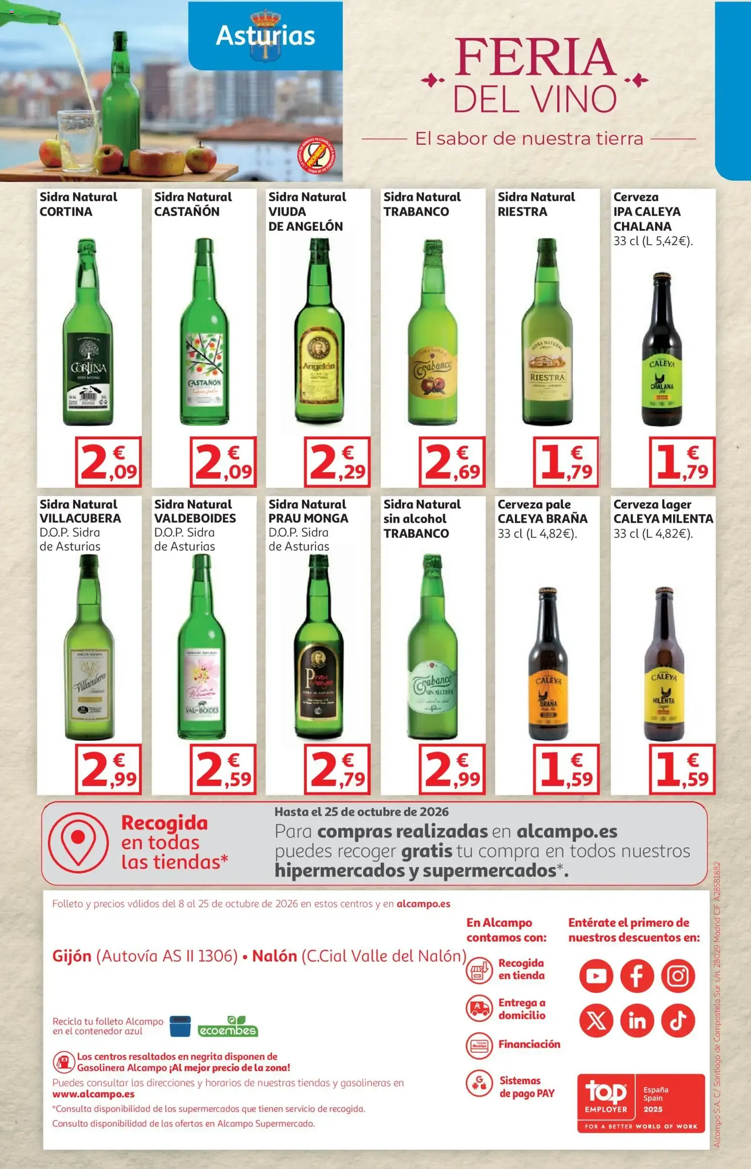 Catálogo de Alcampo - Feria del Vino 8 de octubre al 25 de octubre 2026 - Página 36