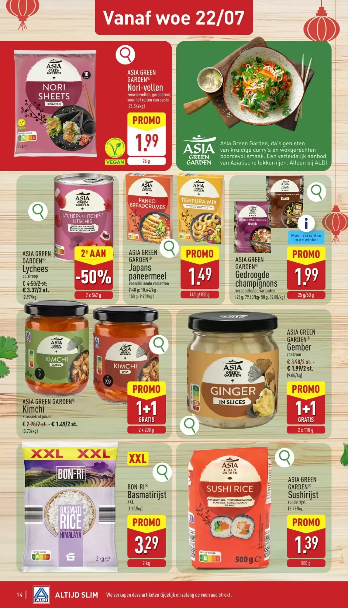 Aldi folder van 20/07 t.e.m. 25/07 van 20 juli tot 25 juli 2026 - folder pagina 14