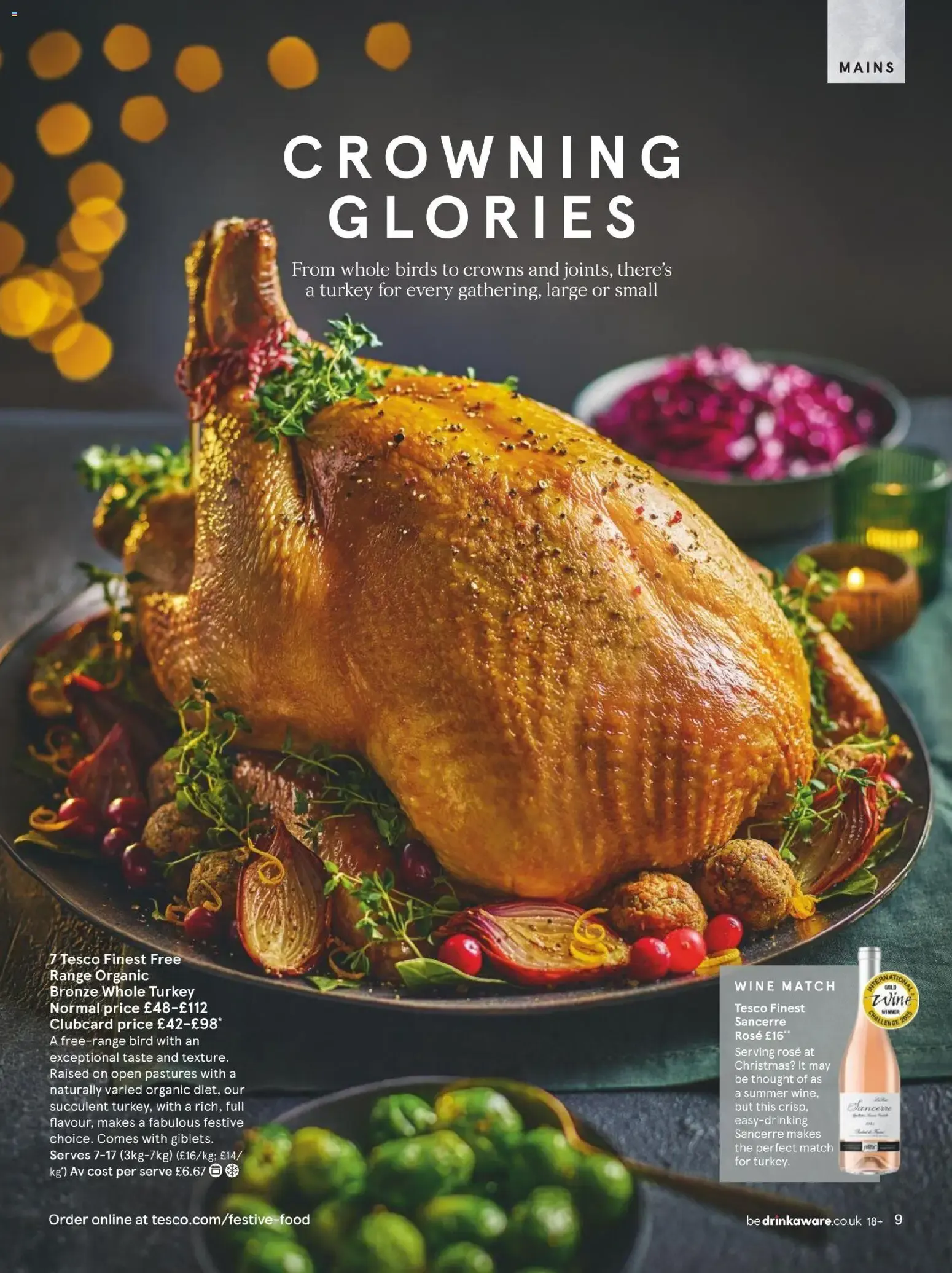 TESCO finest Festive Food to Order from 4 November to 31 December 2026 - Catalogue Page 9