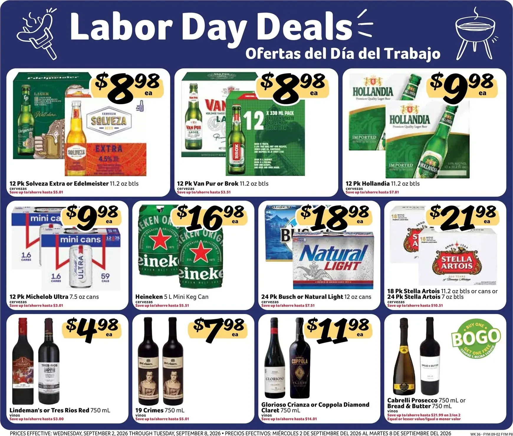 Weekly ad Fresco Supermarkets: Ofertas del Día del Trabajo from September 2 to September 8 2026 - Page 8